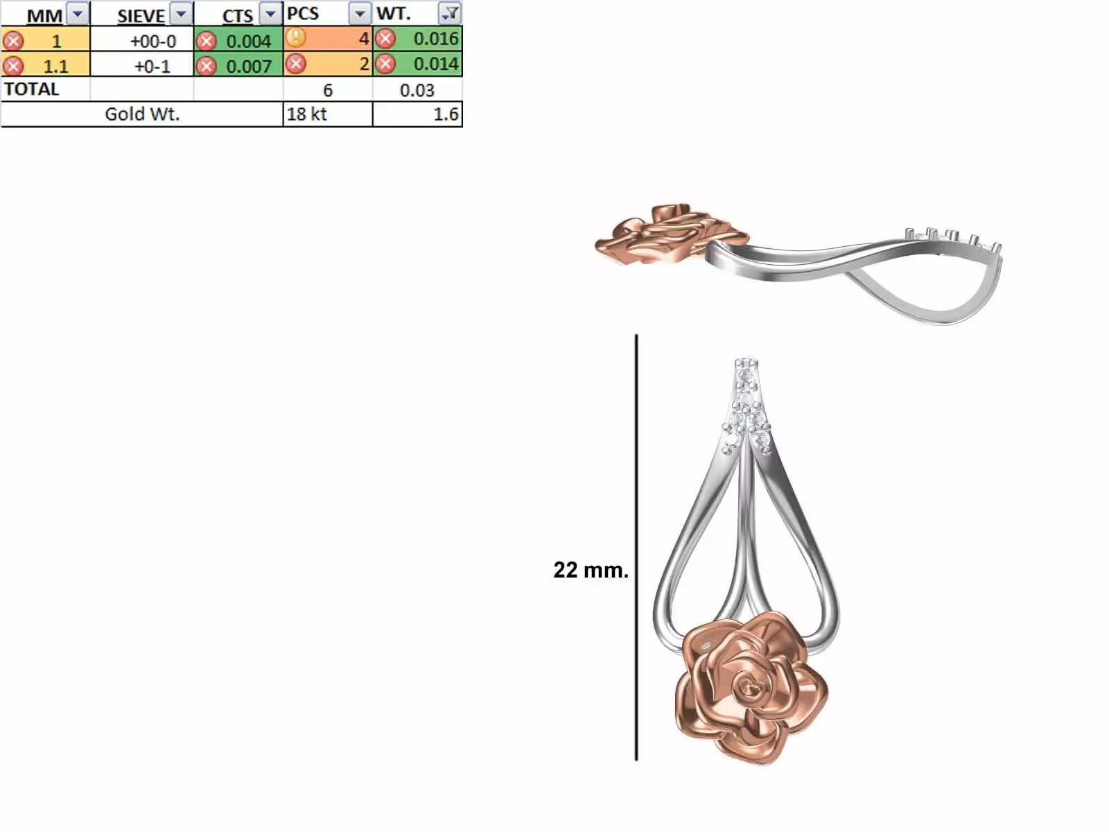 Light Weight Pendant STL OBJ FBX JCD Details 3D print model