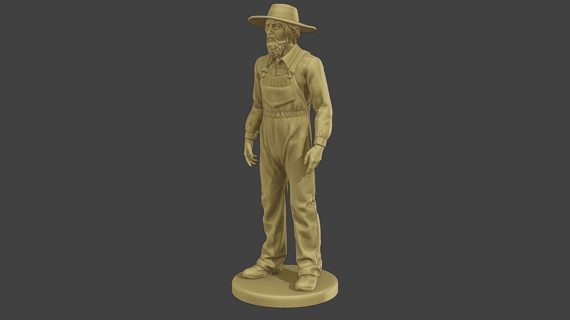Farmer Man FM1 001 3D print model_2