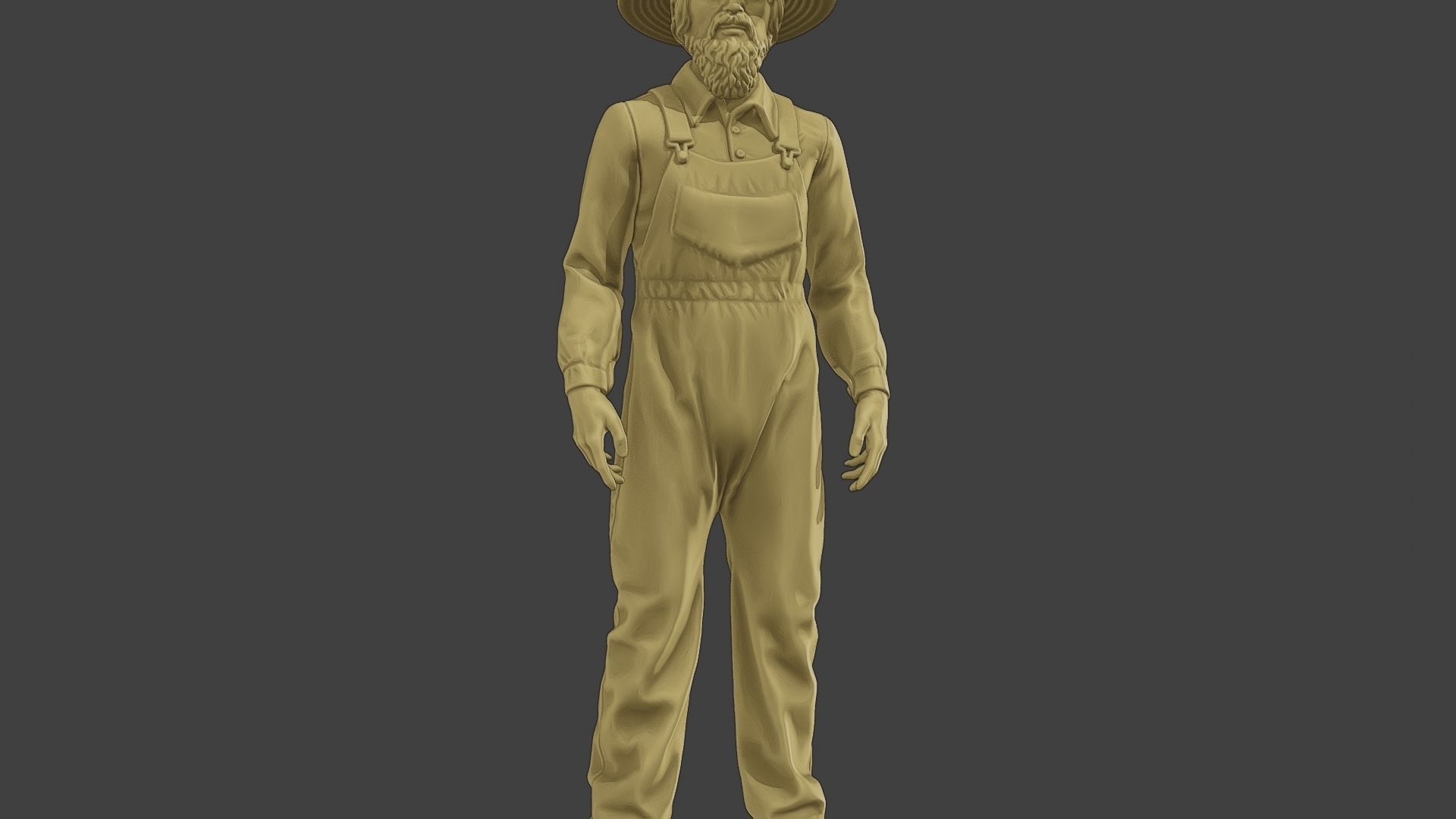 Farmer Man FM1 001 3D print model_28