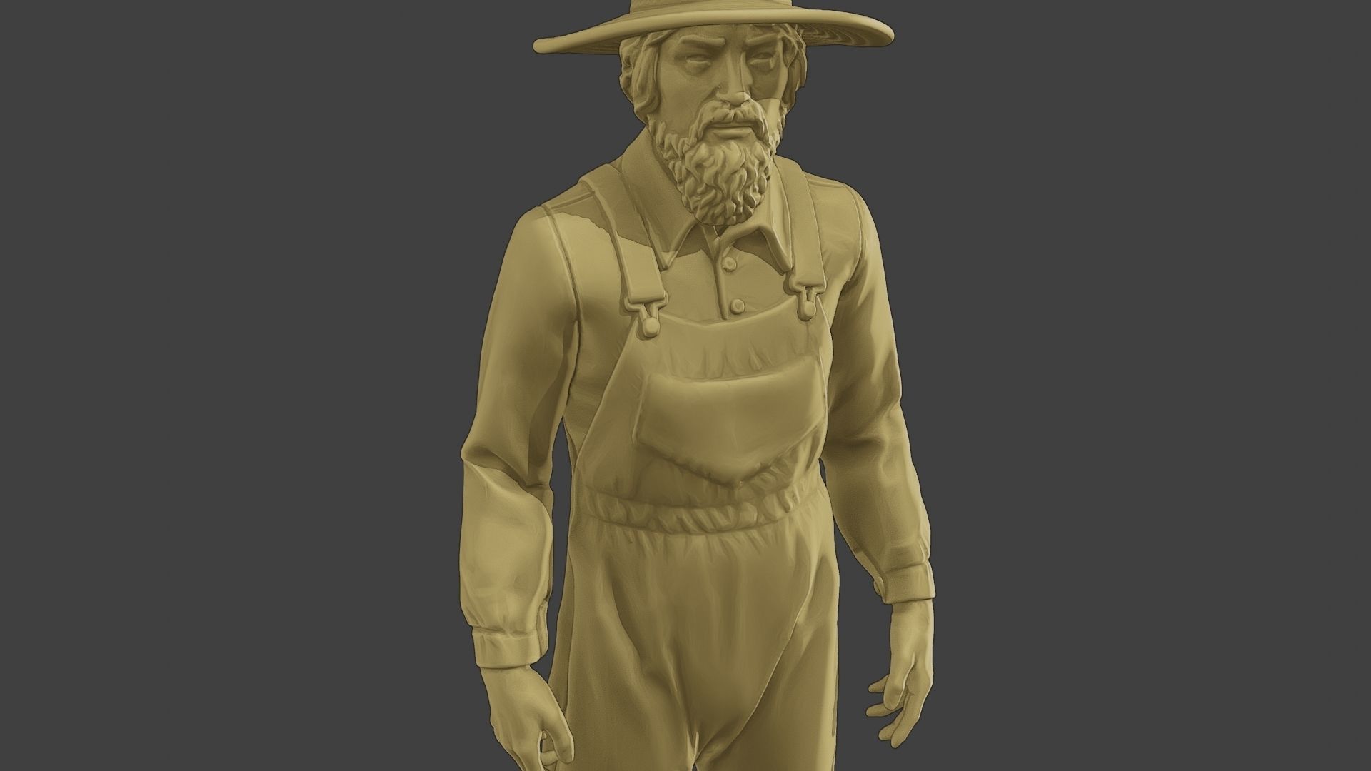 Farmer Man FM1 001 3D print model_19