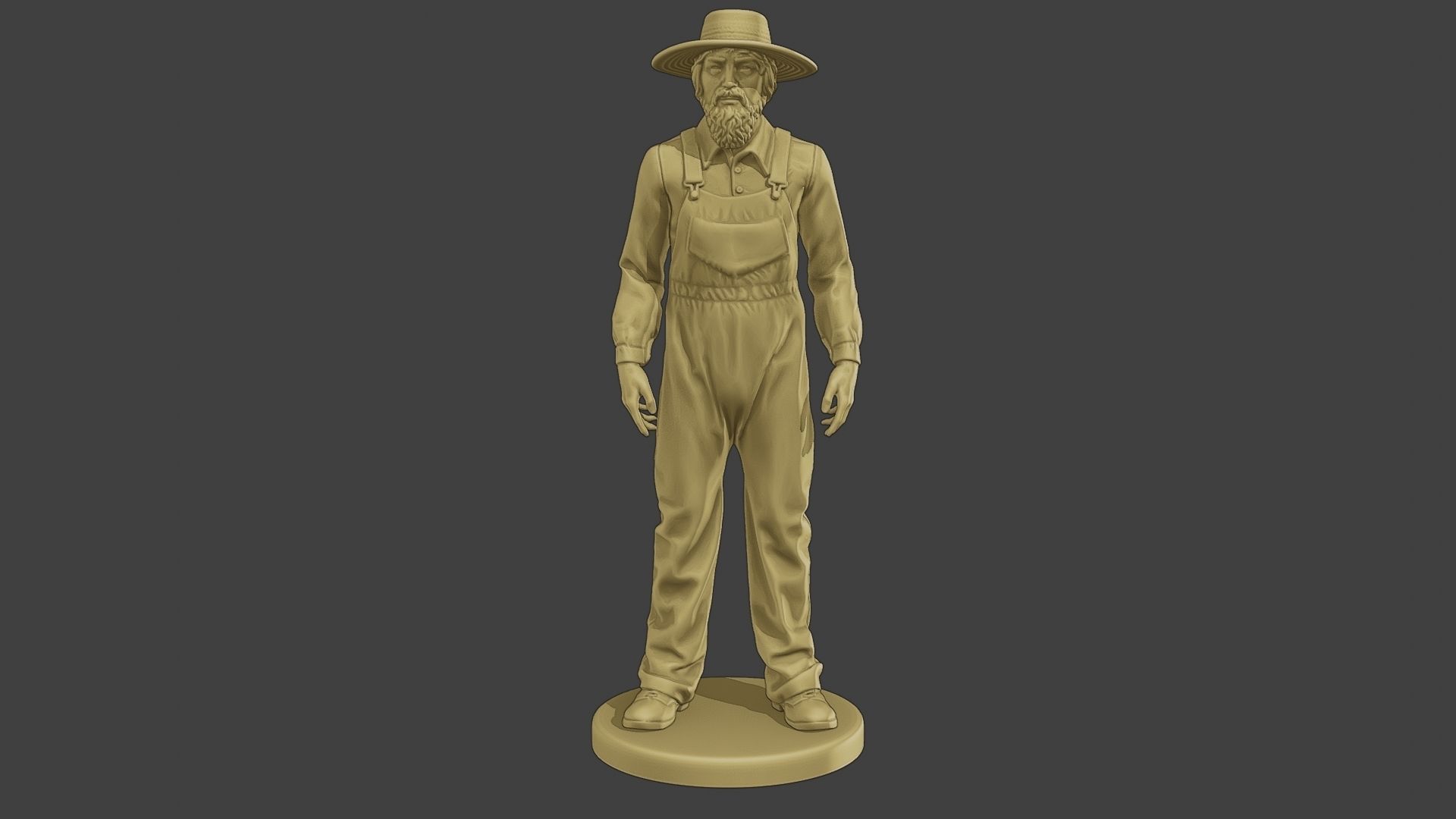 Farmer Man FM1 001 3D print model_1