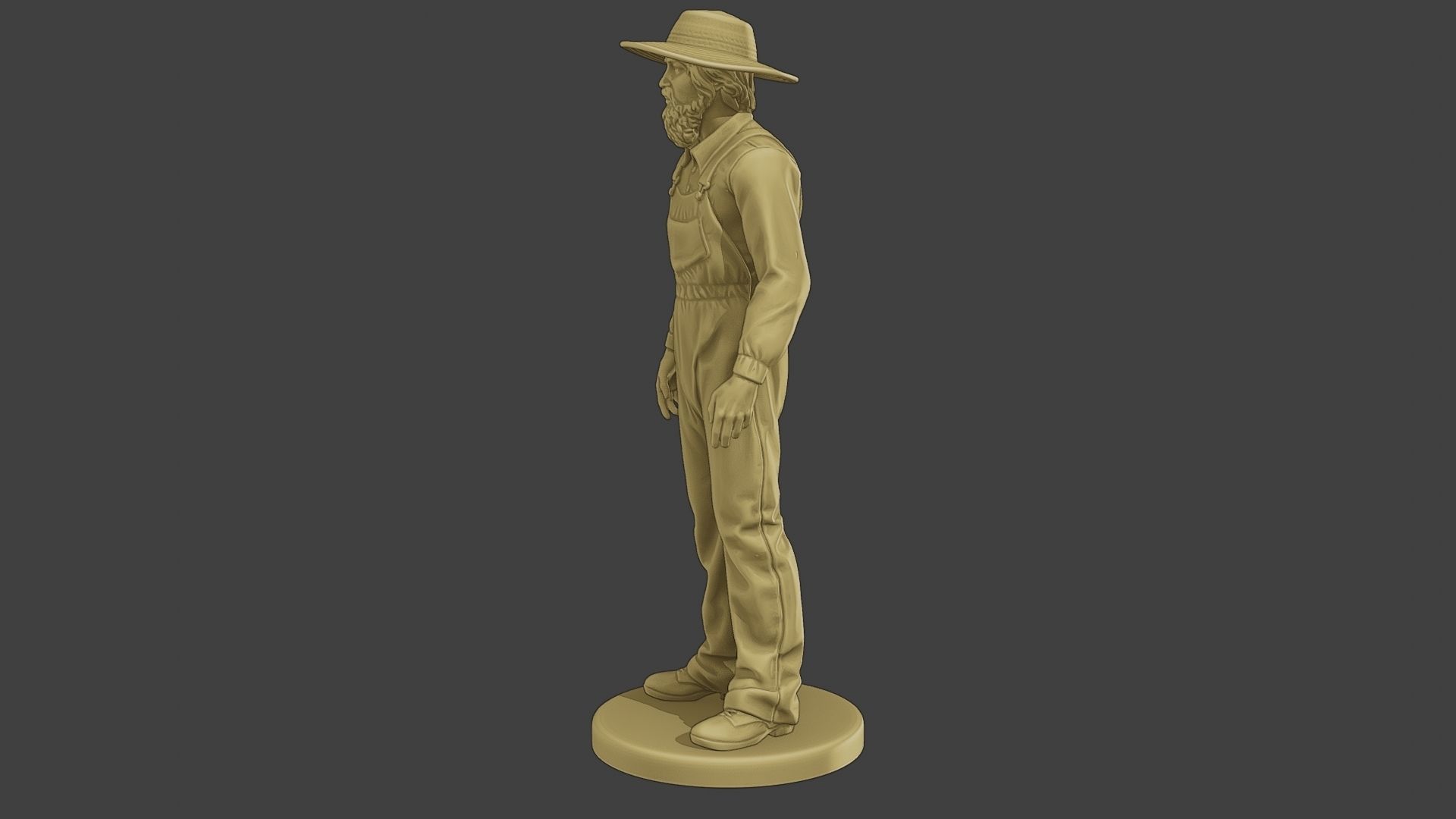 Farmer Man FM1 001 3D print model_3