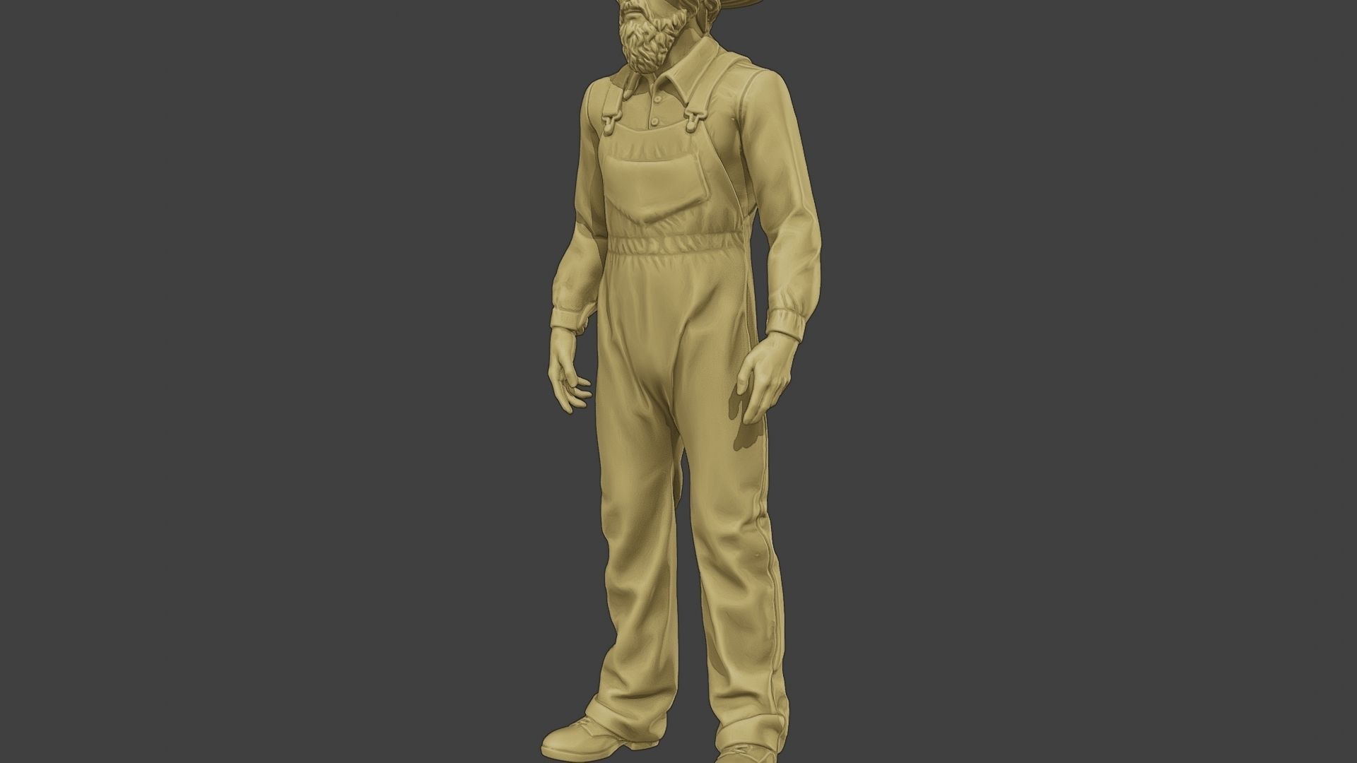 Farmer Man FM1 001 3D print model_27