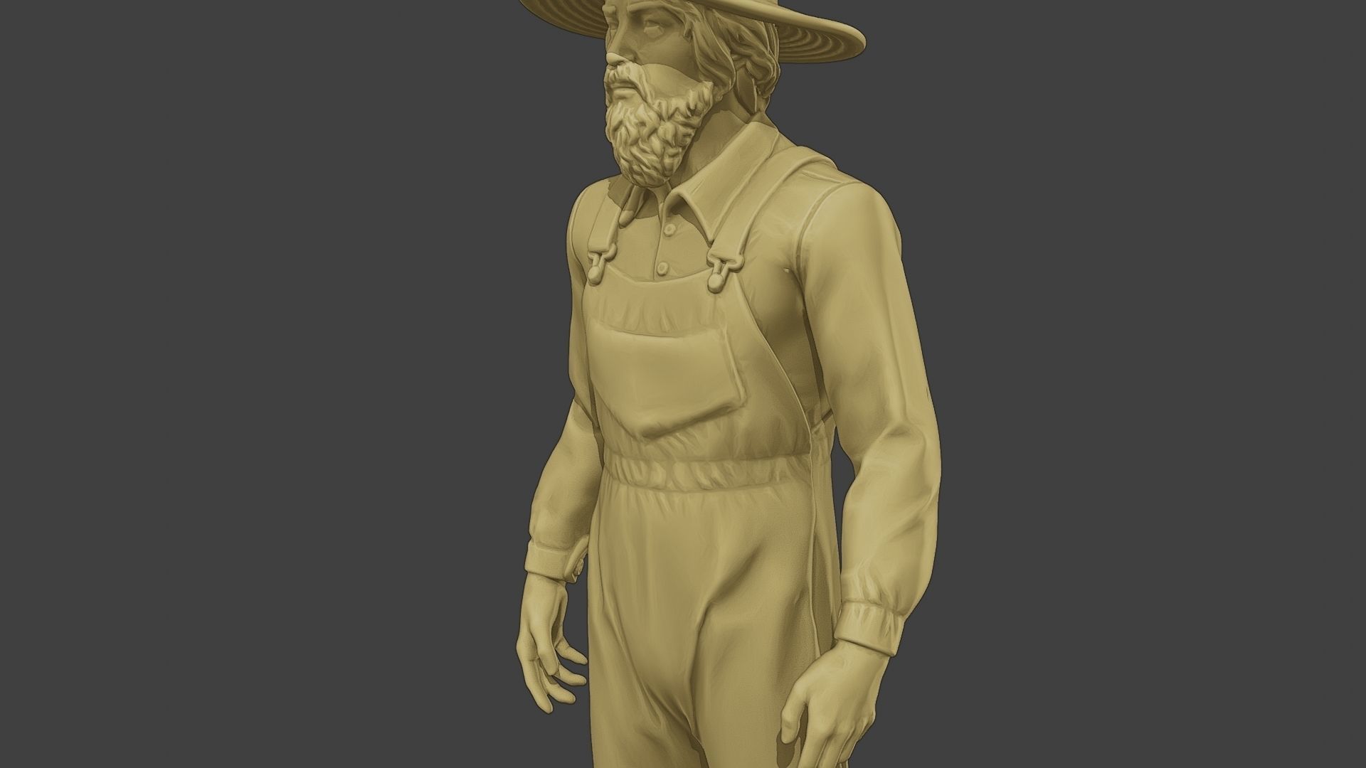 Farmer Man FM1 001 3D print model_18