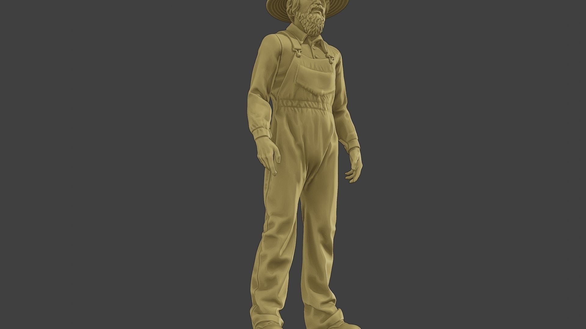 Farmer Man FM1 001 3D print model_13