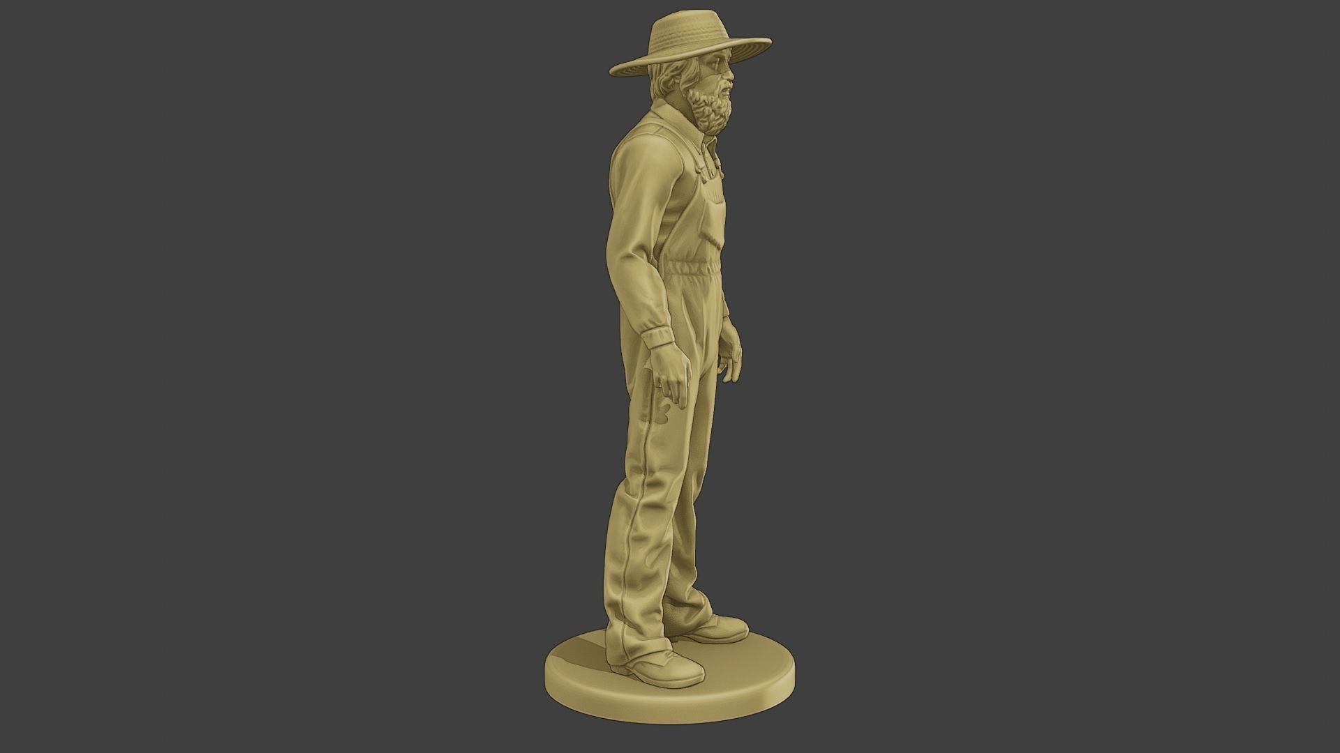 Farmer Man FM1 001 3D print model_9