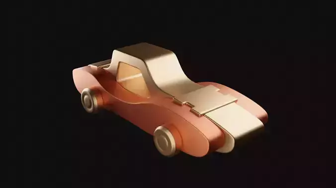 Toy 3D Car