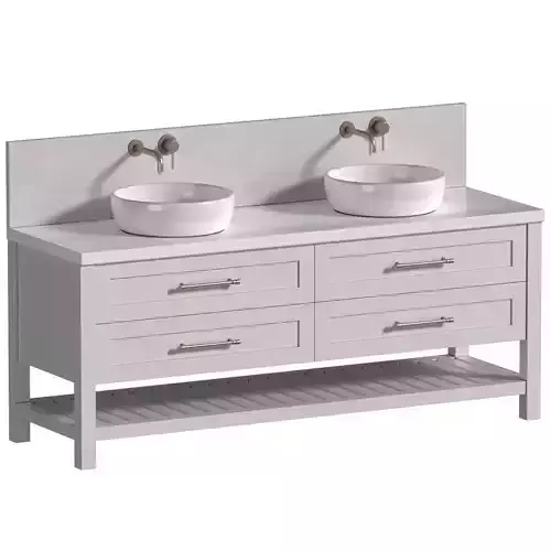Bathroom furniture Cabinet washbasin modern style