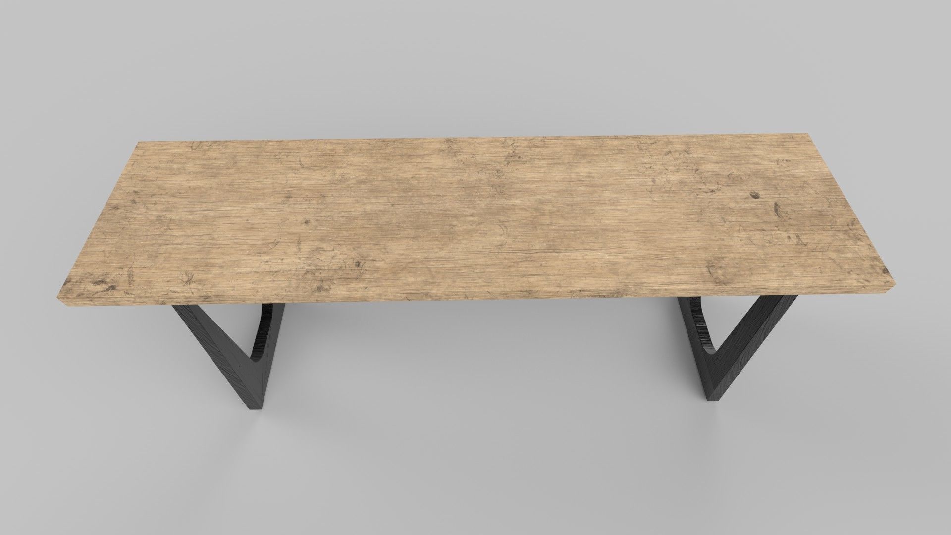 table Low-poly 3D model_5