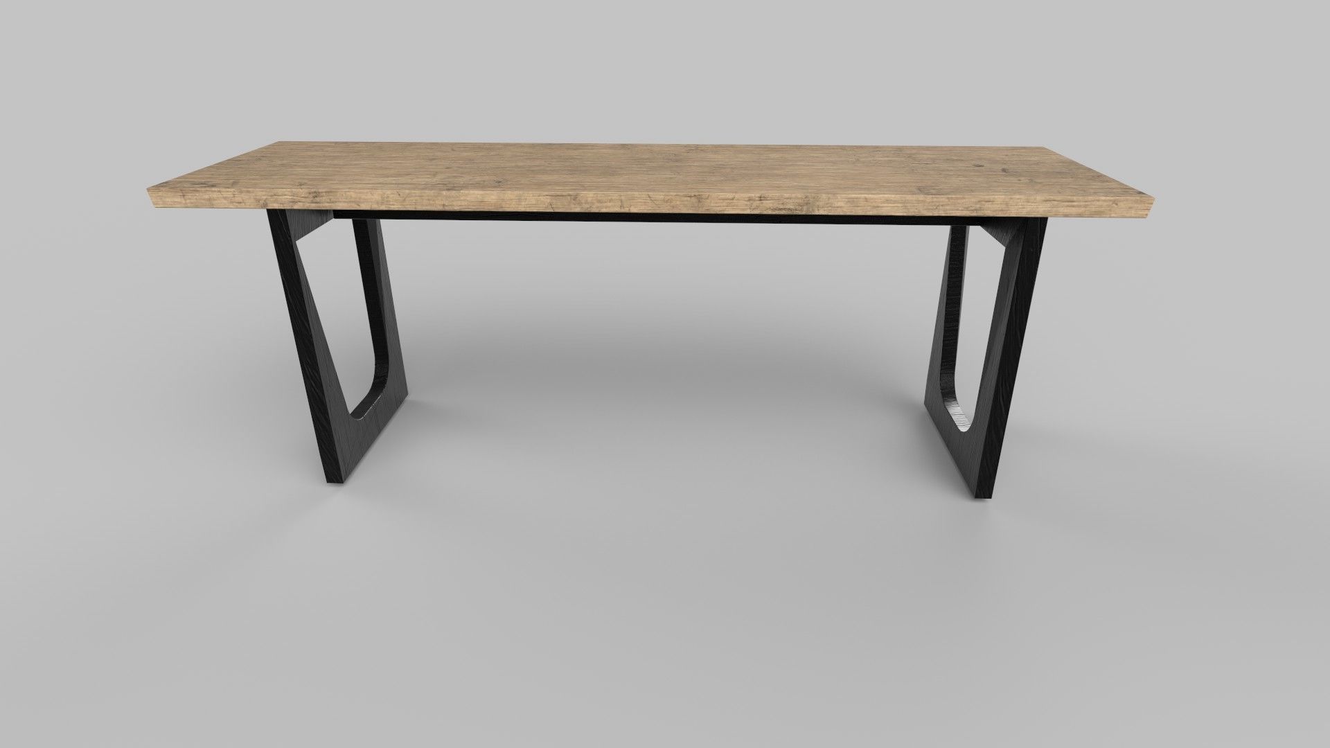 table Low-poly 3D model_2