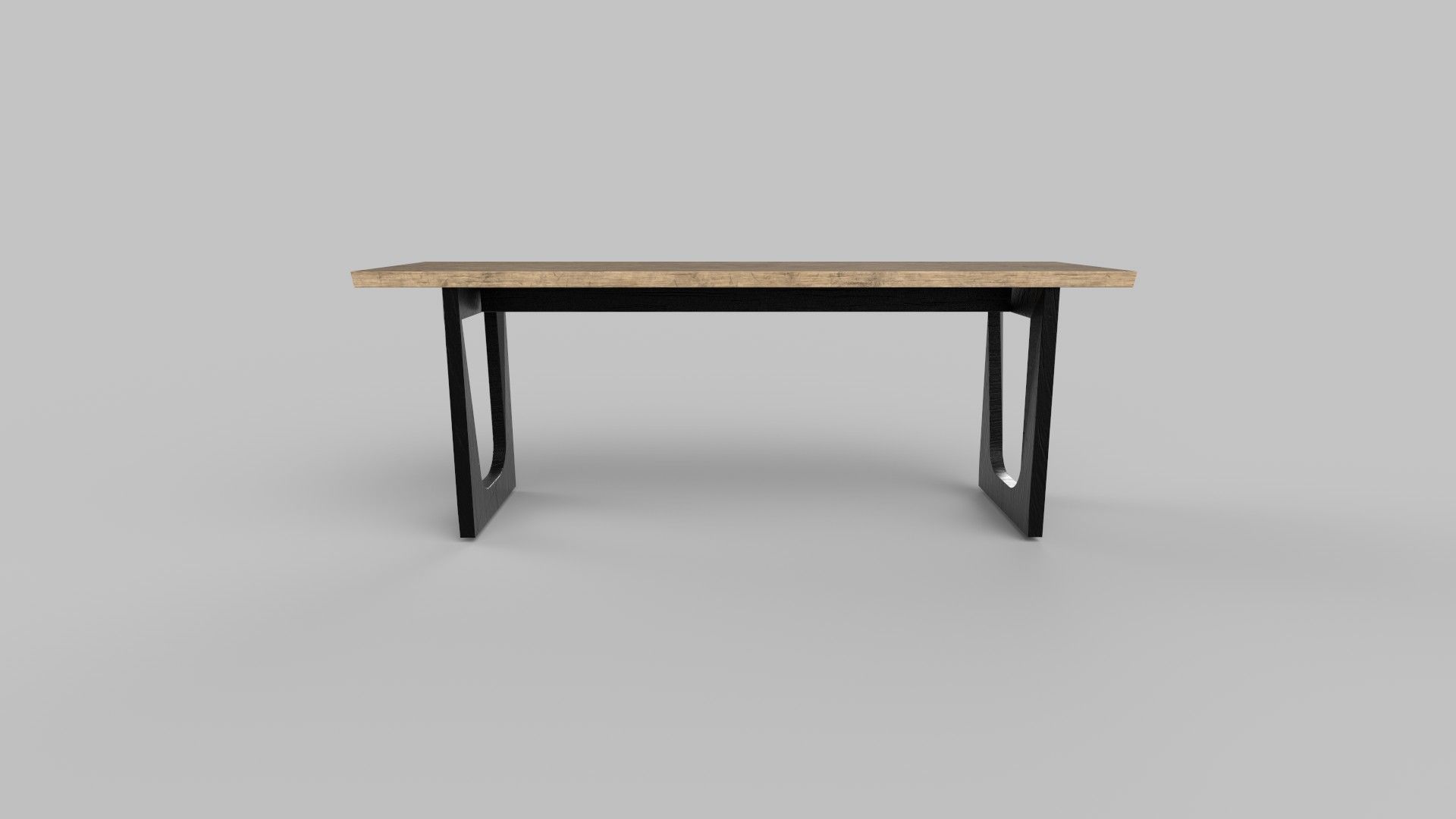 table Low-poly 3D model_4