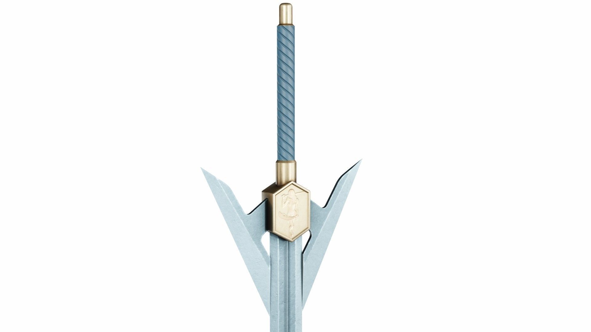 Sword 16 Low-poly 3D model_3