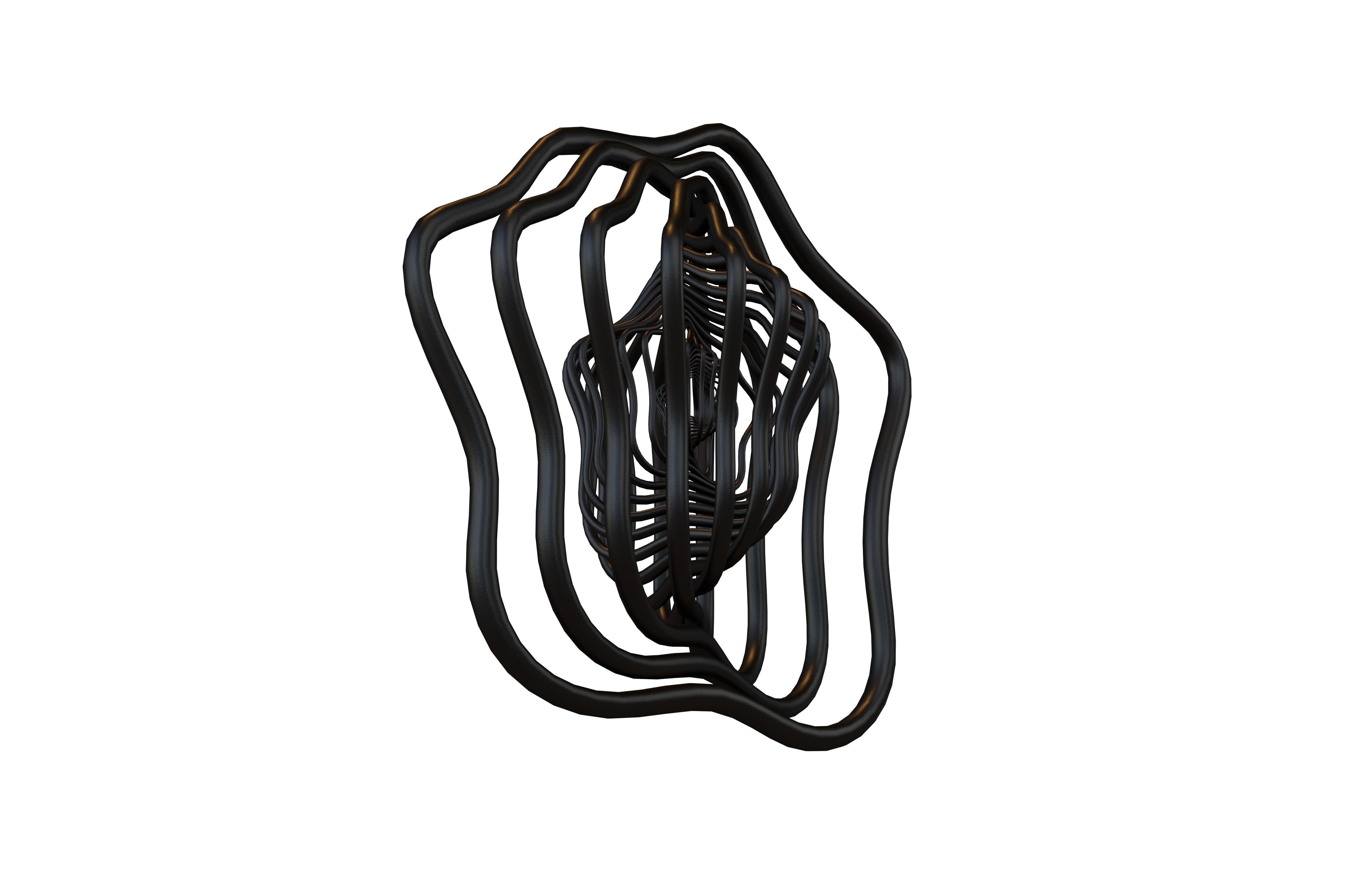 Abstract Sphere v9 003 Low-poly 3D model_1