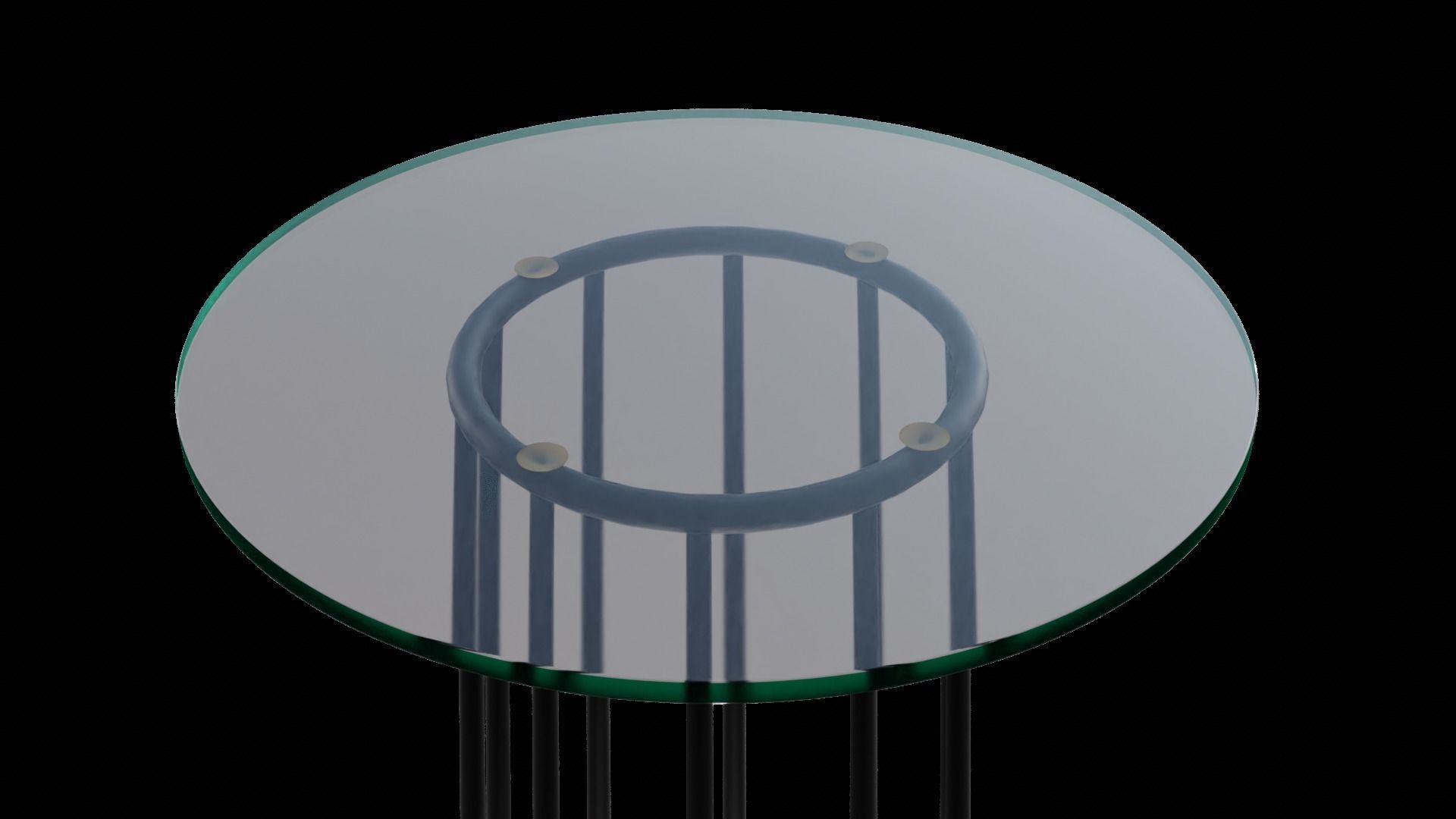 cocktail table 3D model_3