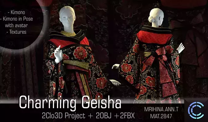 Charming Geisha