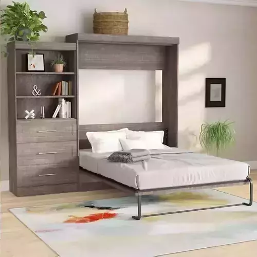 Walley Murphy Bed - 2 Colour 3D model