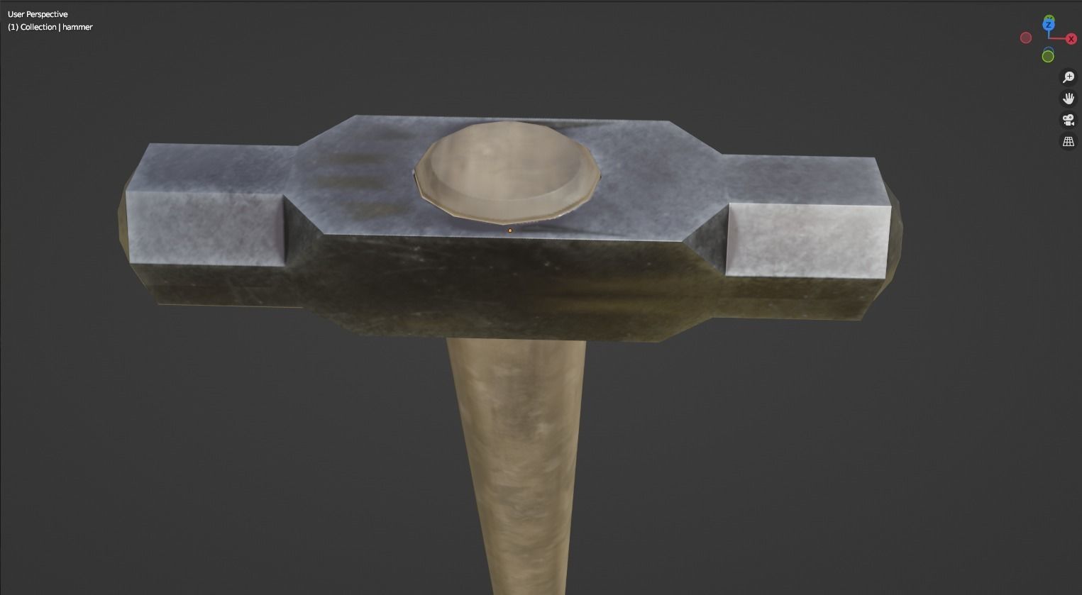 SledgeHammer  Low-poly 3D model_3