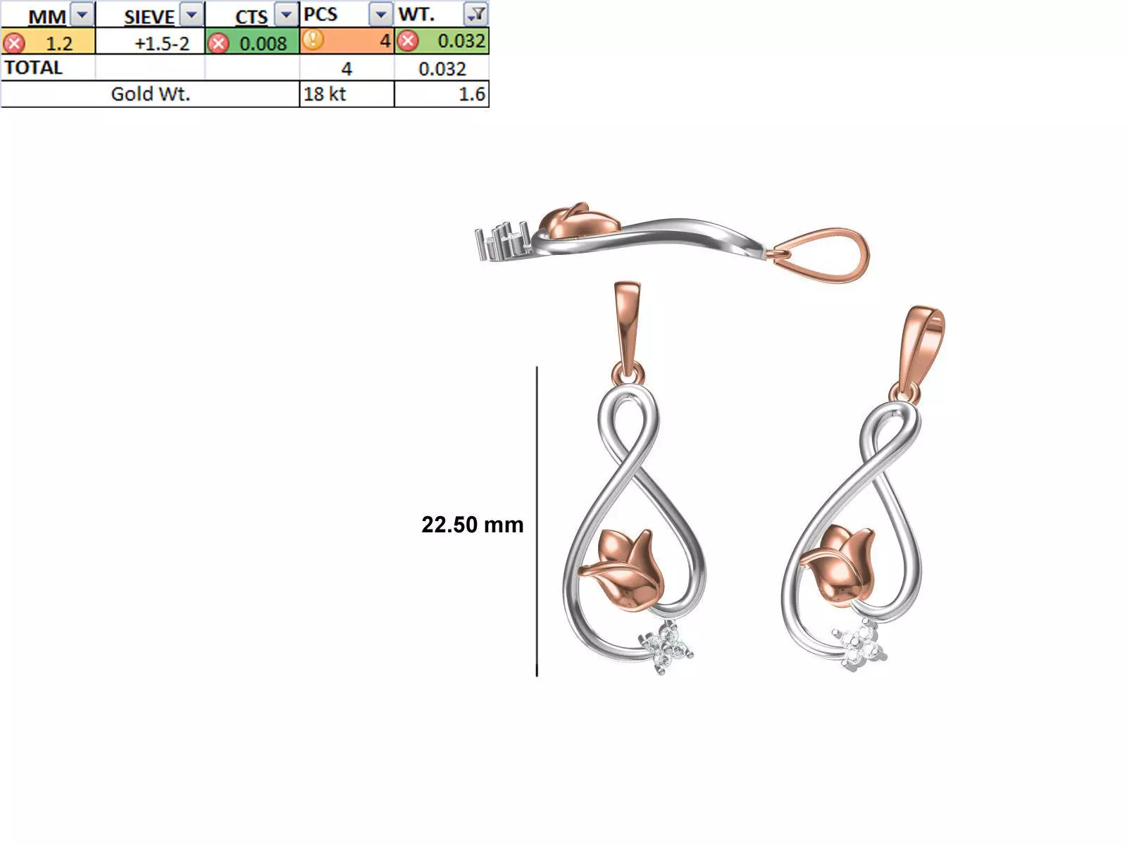 Light Weight Pendant STL OBJ FBX JCD Details 3D print model_0