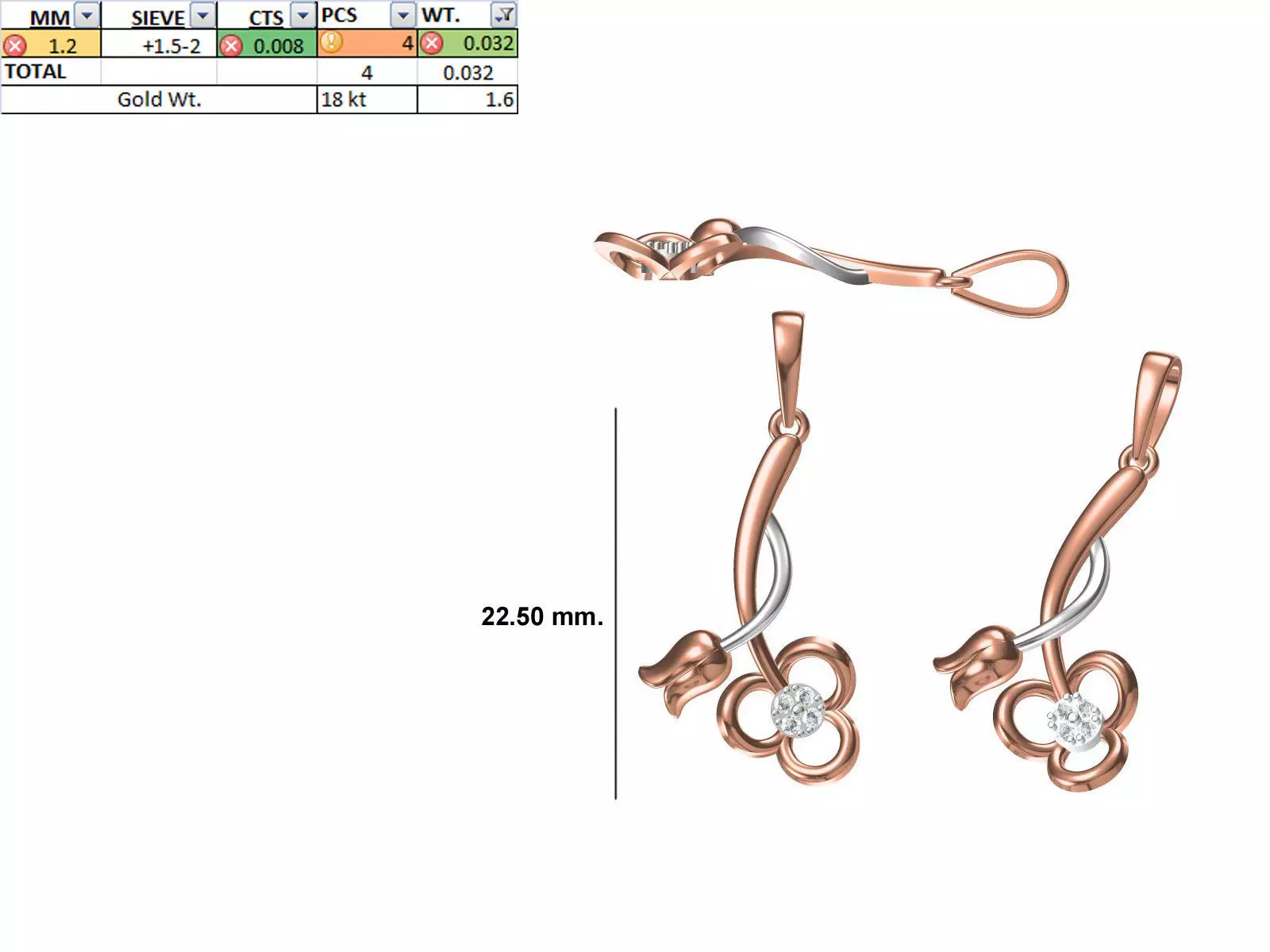 Light Weight Pendant STL OBJ FBX JCD Details 3D print model_0