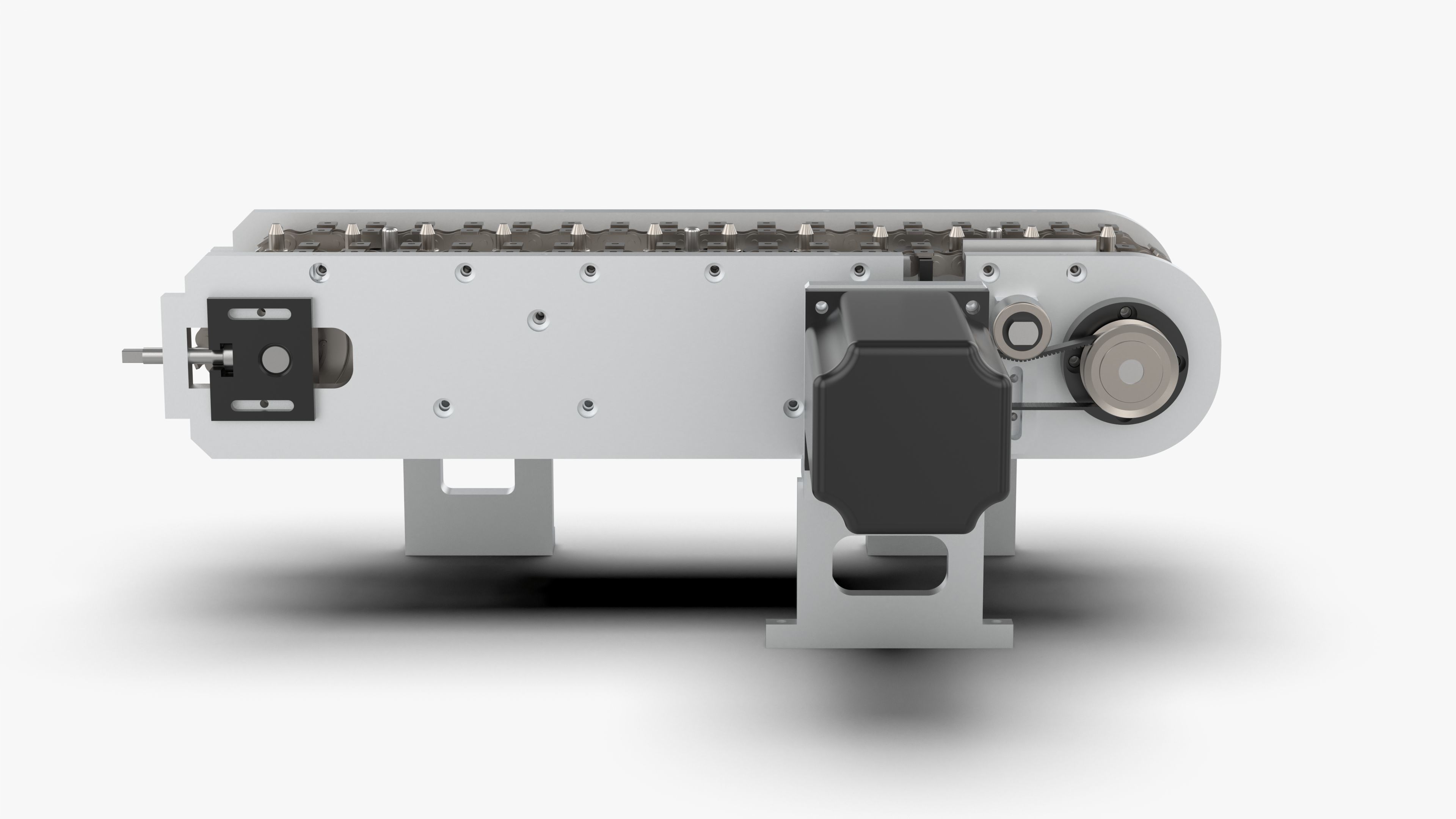 Small Chain Assembly Line 3D model_7