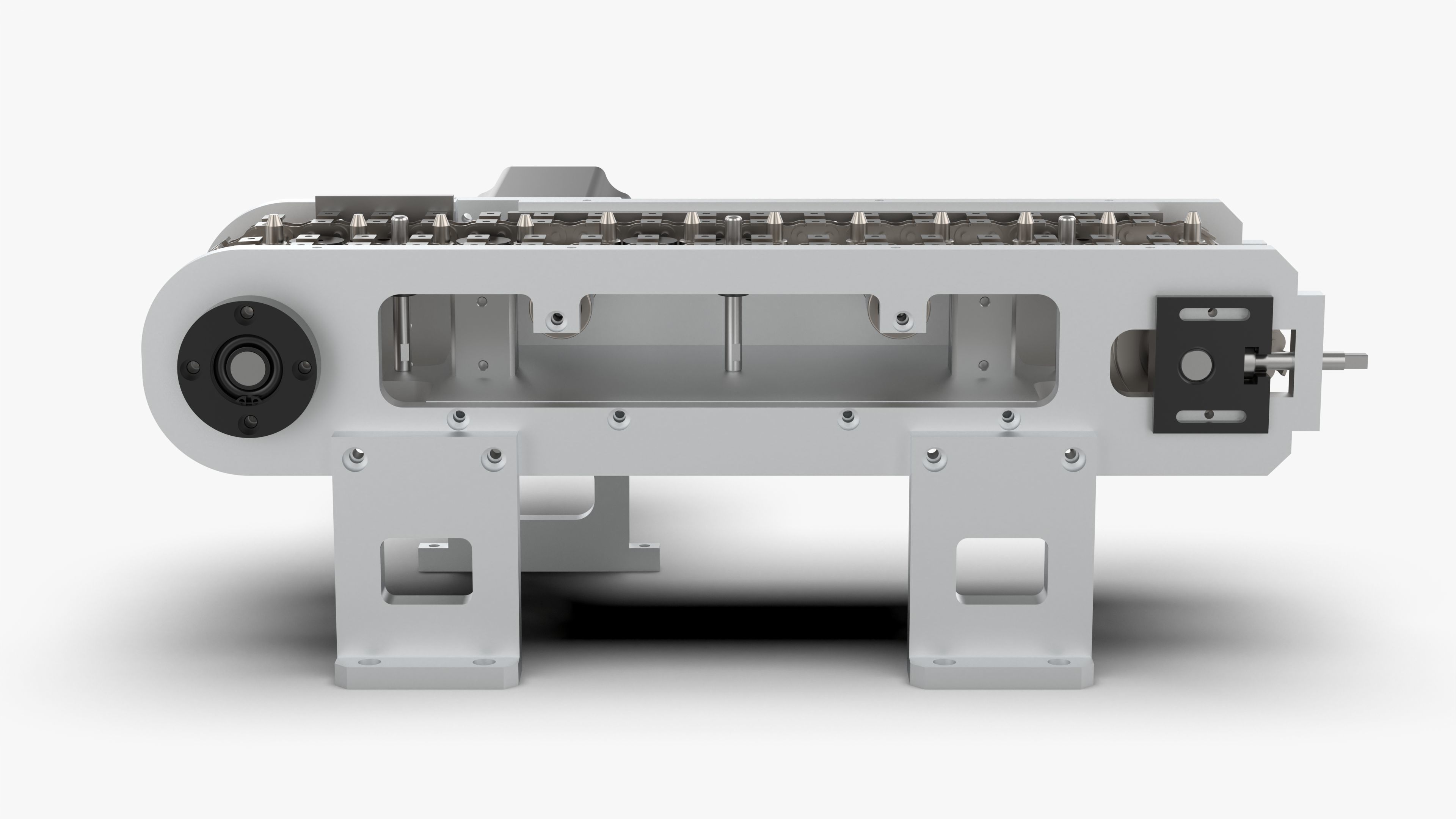 Small Chain Assembly Line 3D model_8