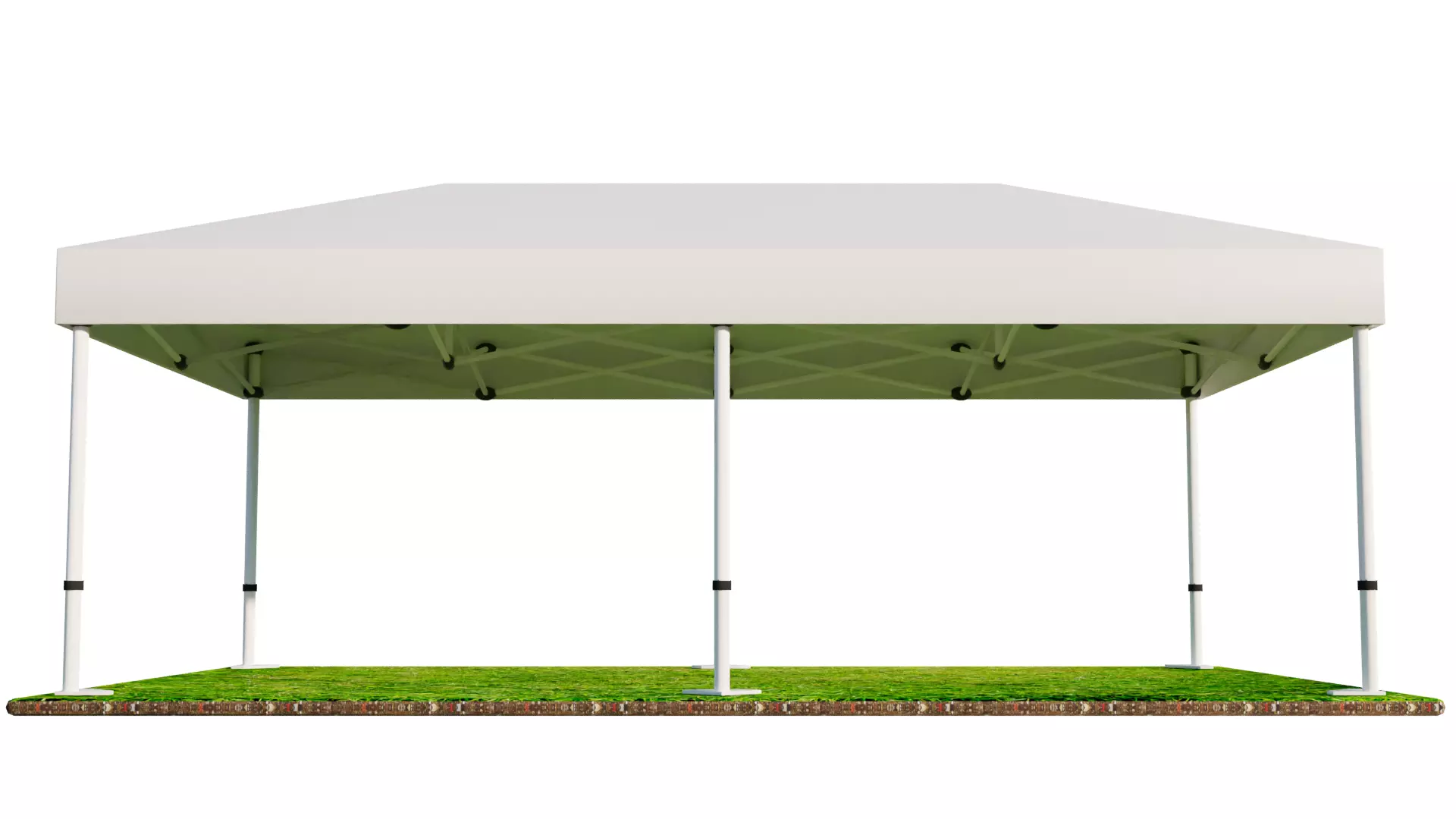 prefabricated tent 3D model_0