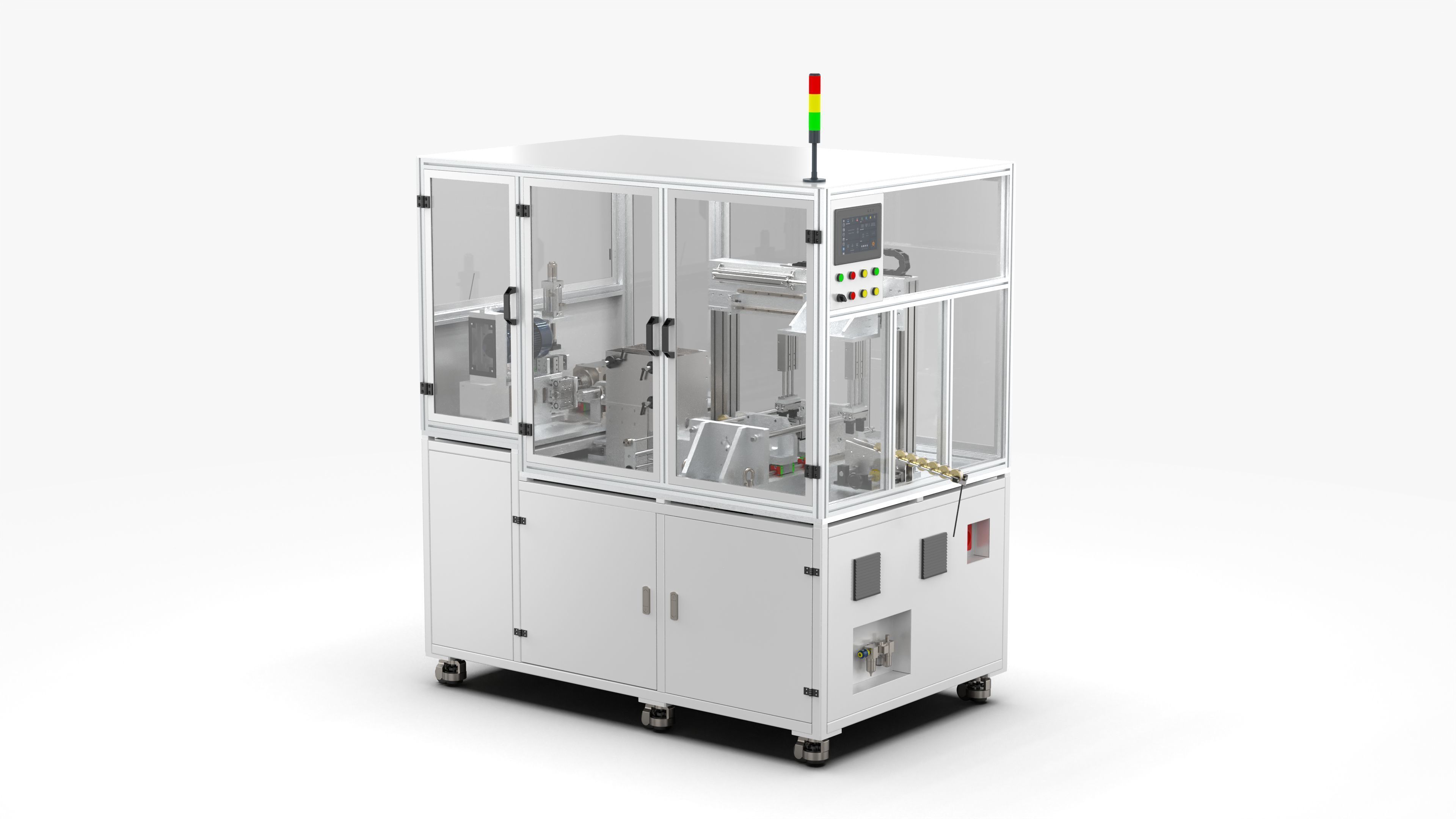 Automatic Micro Motor Rotor Assembly Machine 3D model_1