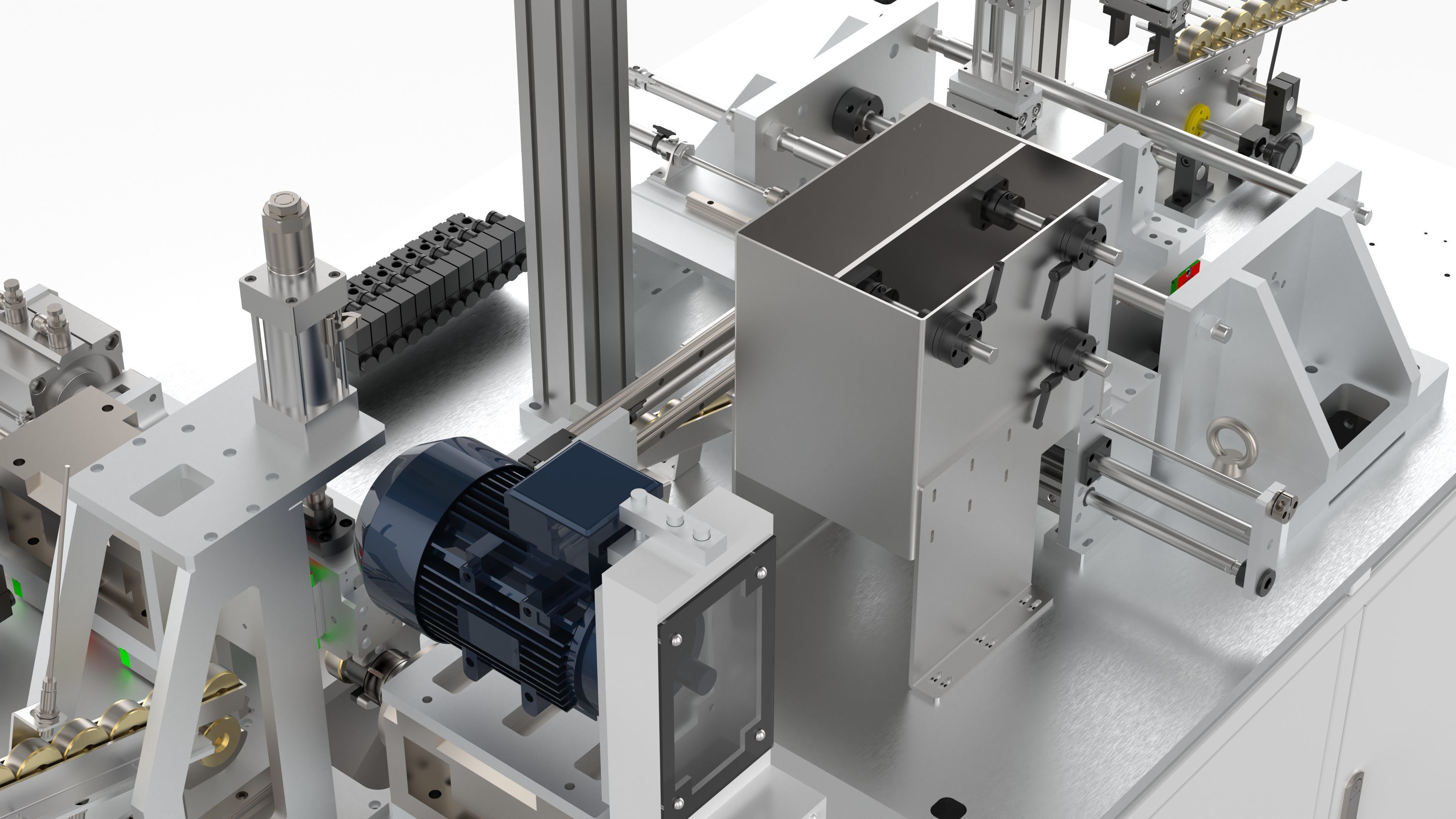 Automatic Micro Motor Rotor Assembly Machine 3D model_13