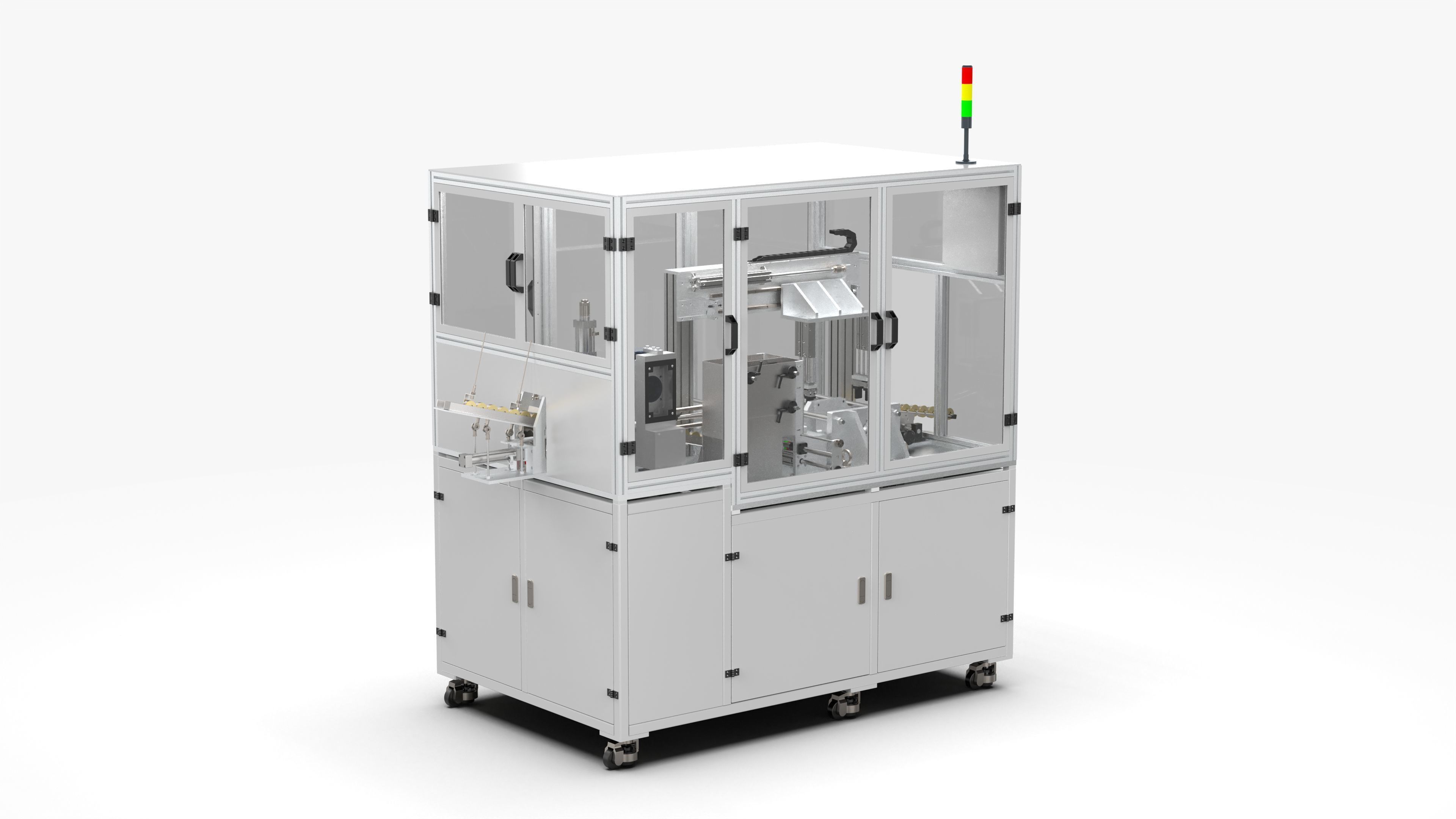 Automatic Micro Motor Rotor Assembly Machine 3D model_2