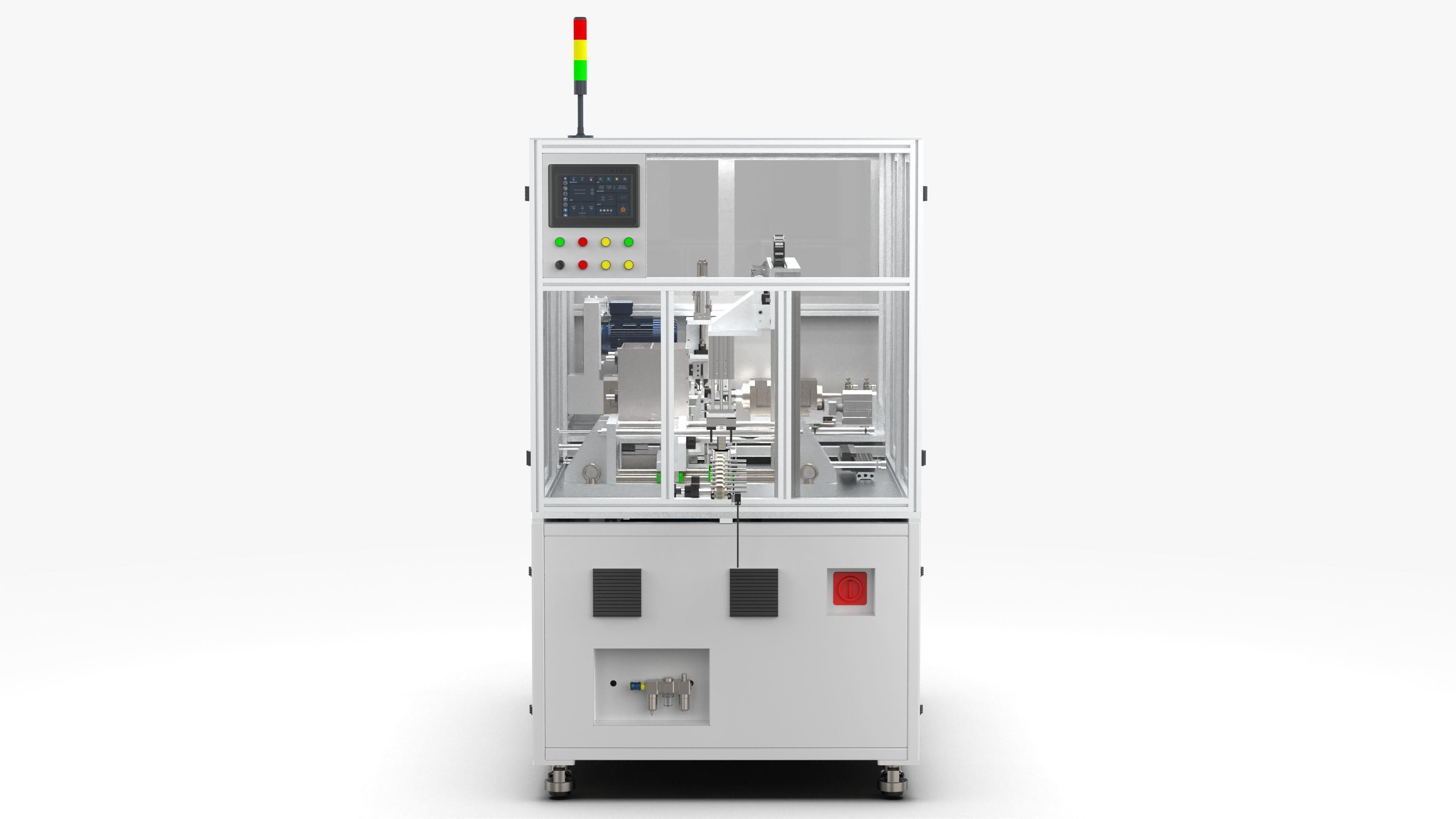 Automatic Micro Motor Rotor Assembly Machine 3D model_6