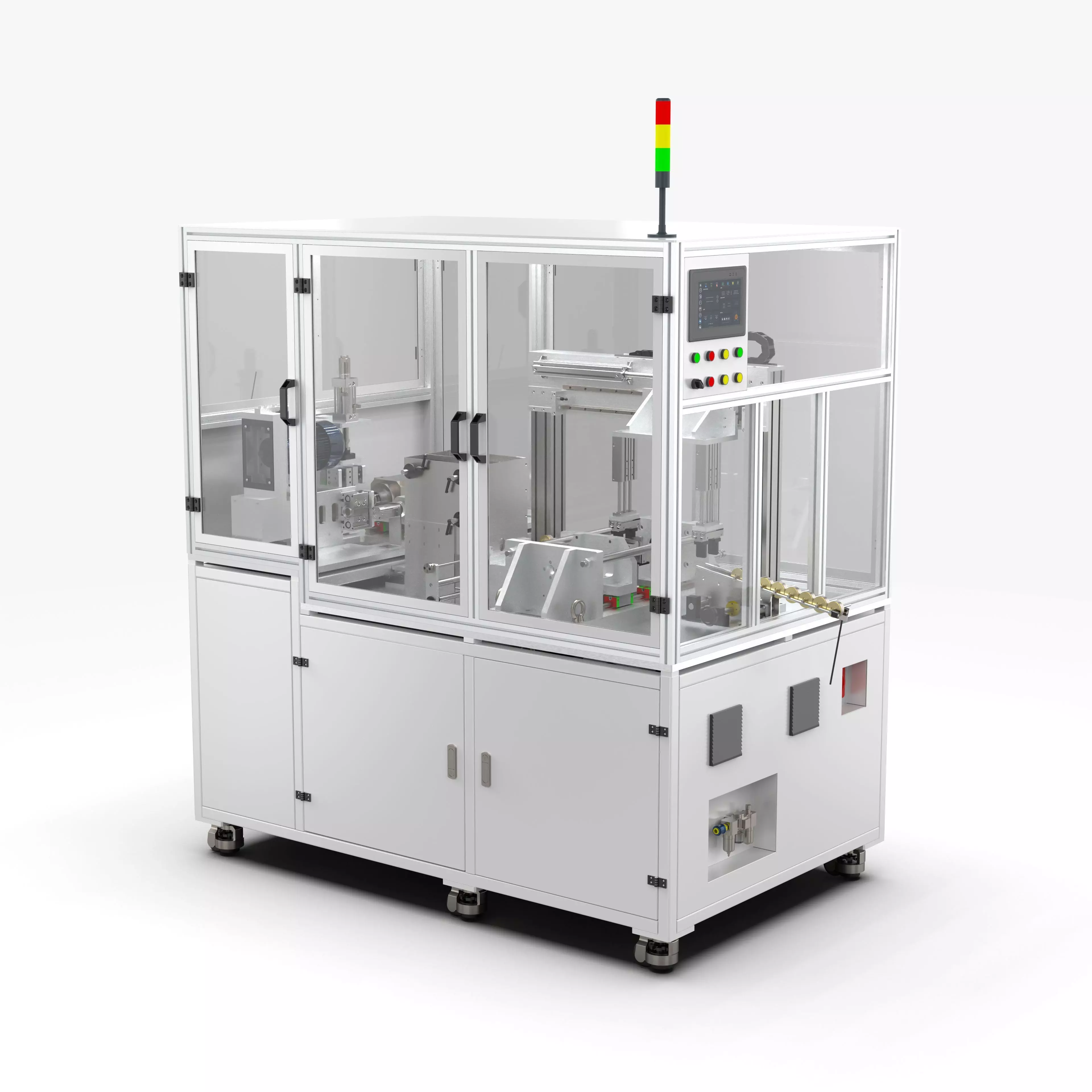 Automatic Micro Motor Rotor Assembly Machine 3D model_0