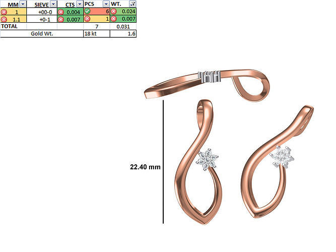 Light Weight Pendant STL OBJ FBX JCD Details 3D print model