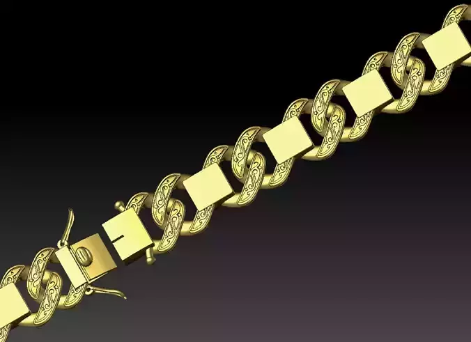 chain or bracelet with pattern 