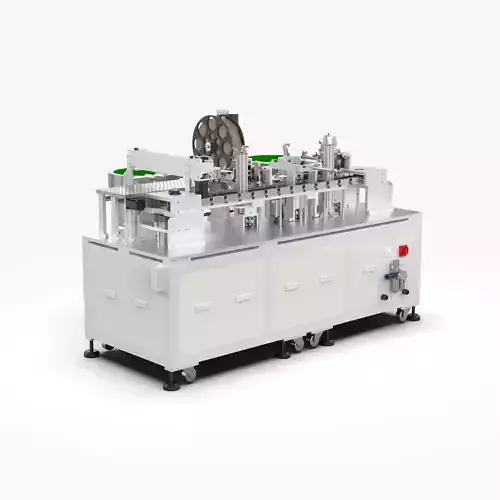 Automatic Solenoid Valve Assembly Machine 3D model
