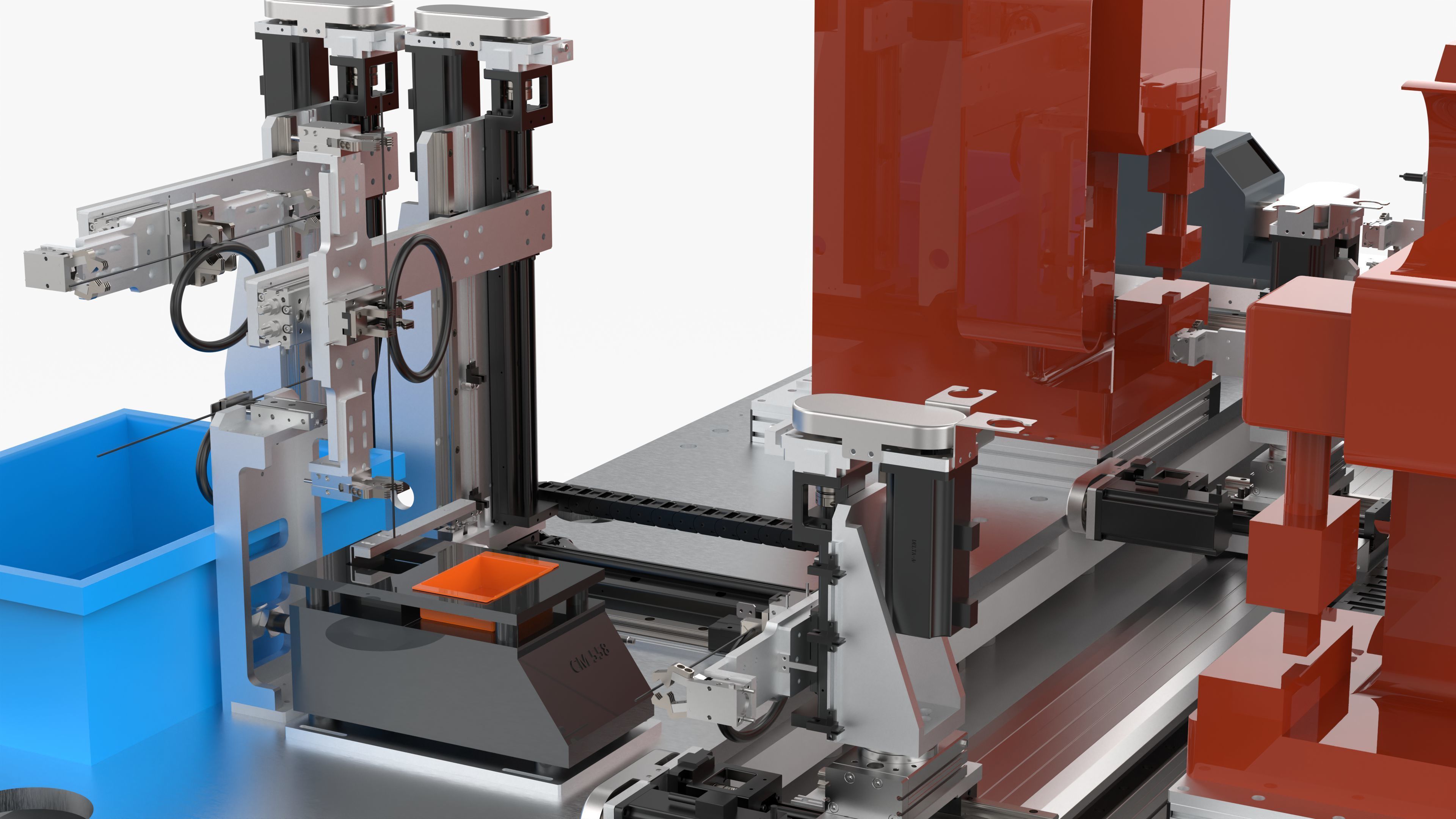 Automatic Wire Secondary Processing Equipment 3D model_18