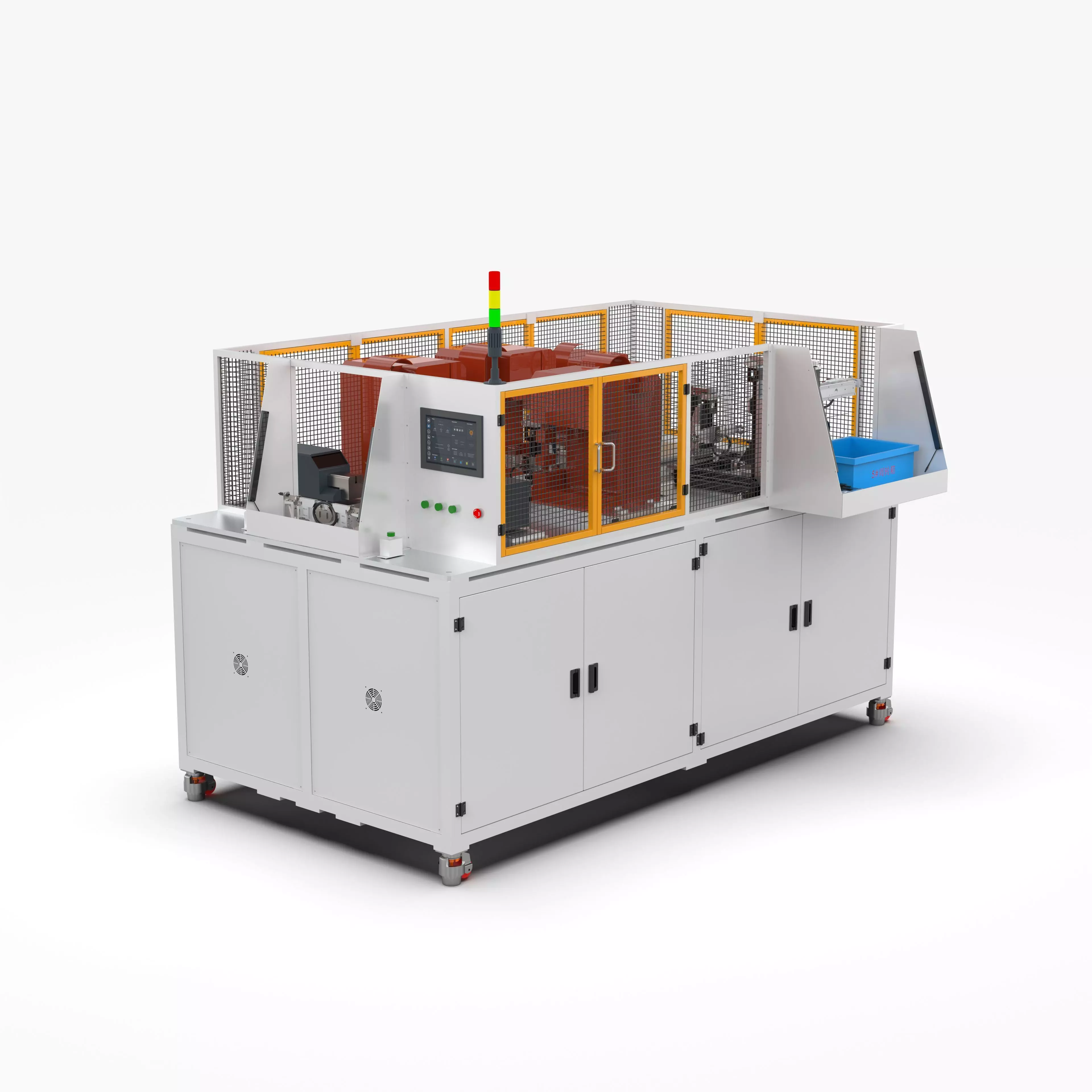 Automatic Wire Secondary Processing Equipment 3D model_0