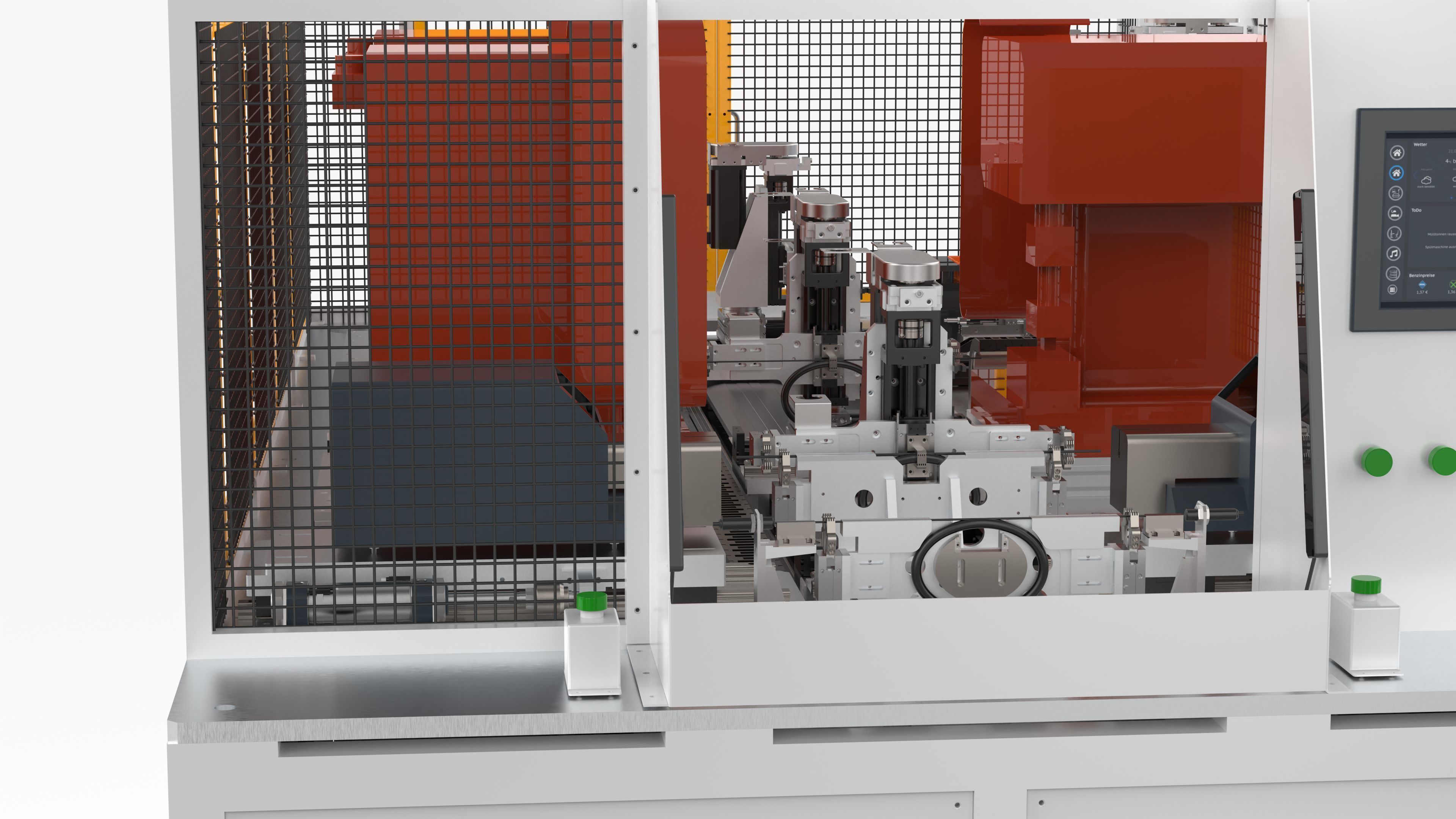 Automatic Wire Secondary Processing Equipment 3D model_11