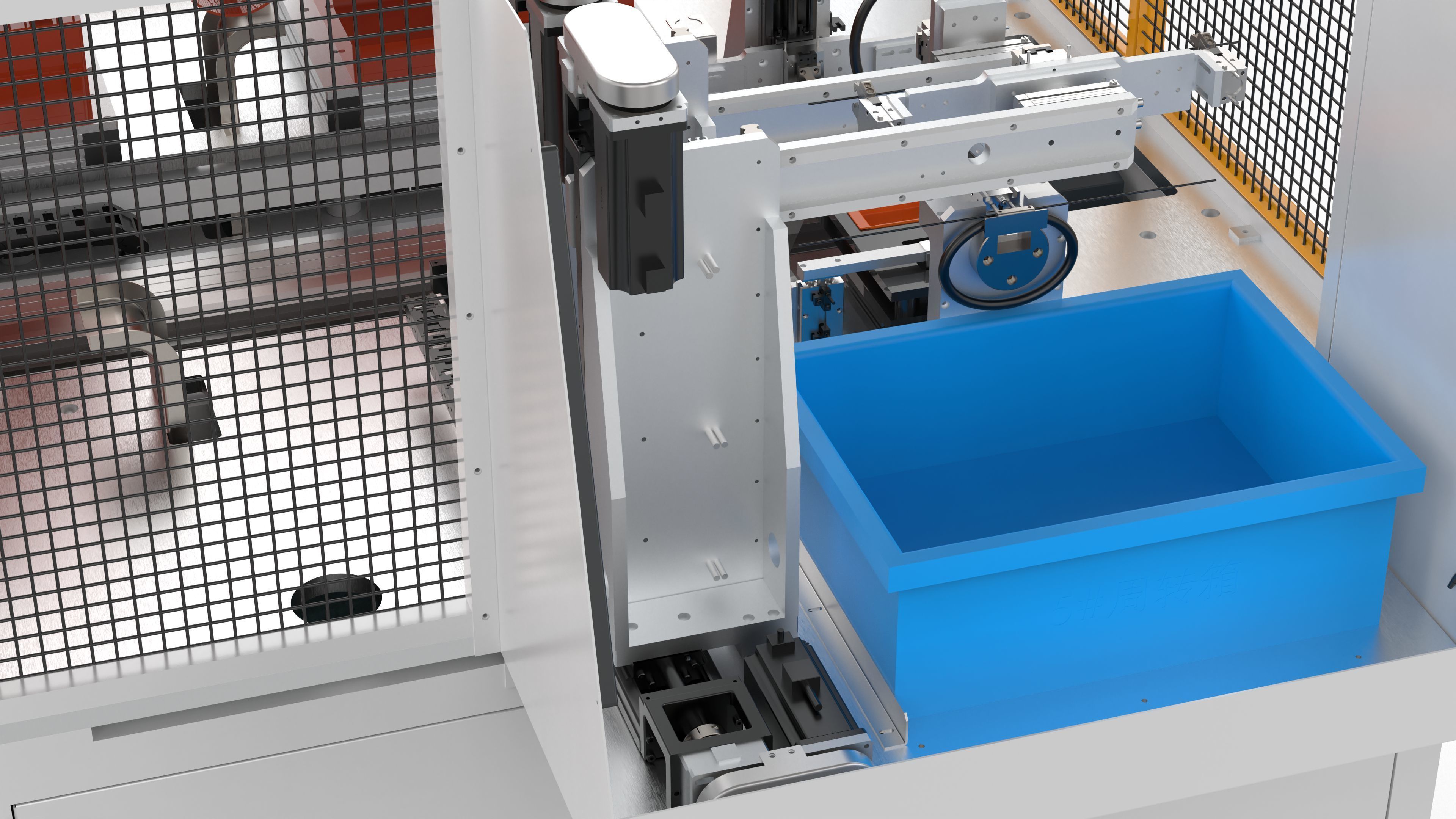 Automatic Wire Secondary Processing Equipment 3D model_14