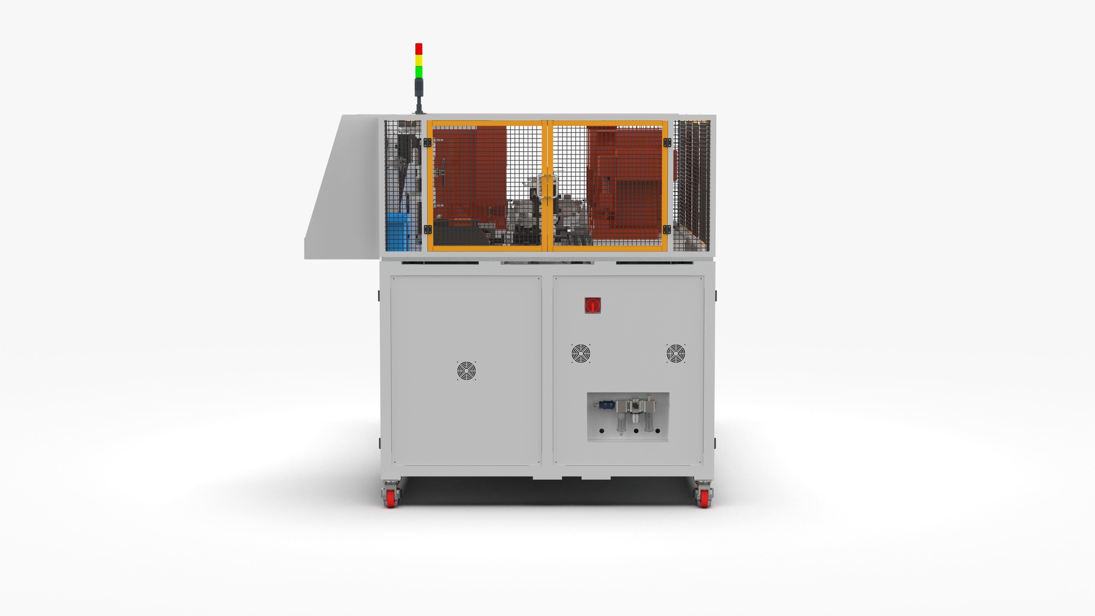 Automatic Wire Secondary Processing Equipment 3D model_8