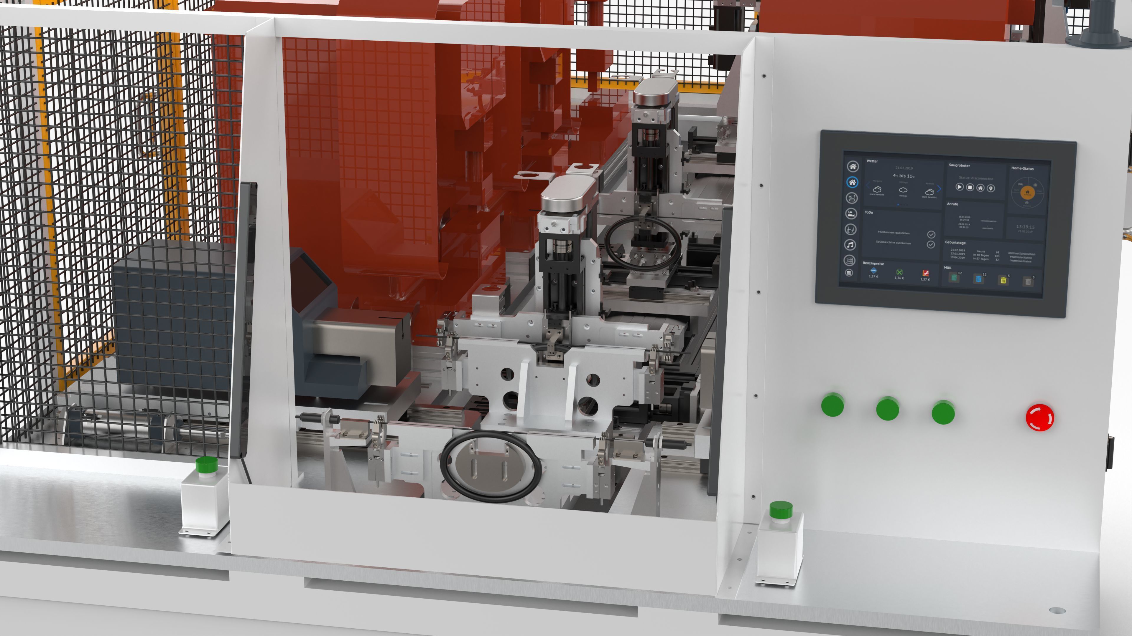 Automatic Wire Secondary Processing Equipment 3D model_10