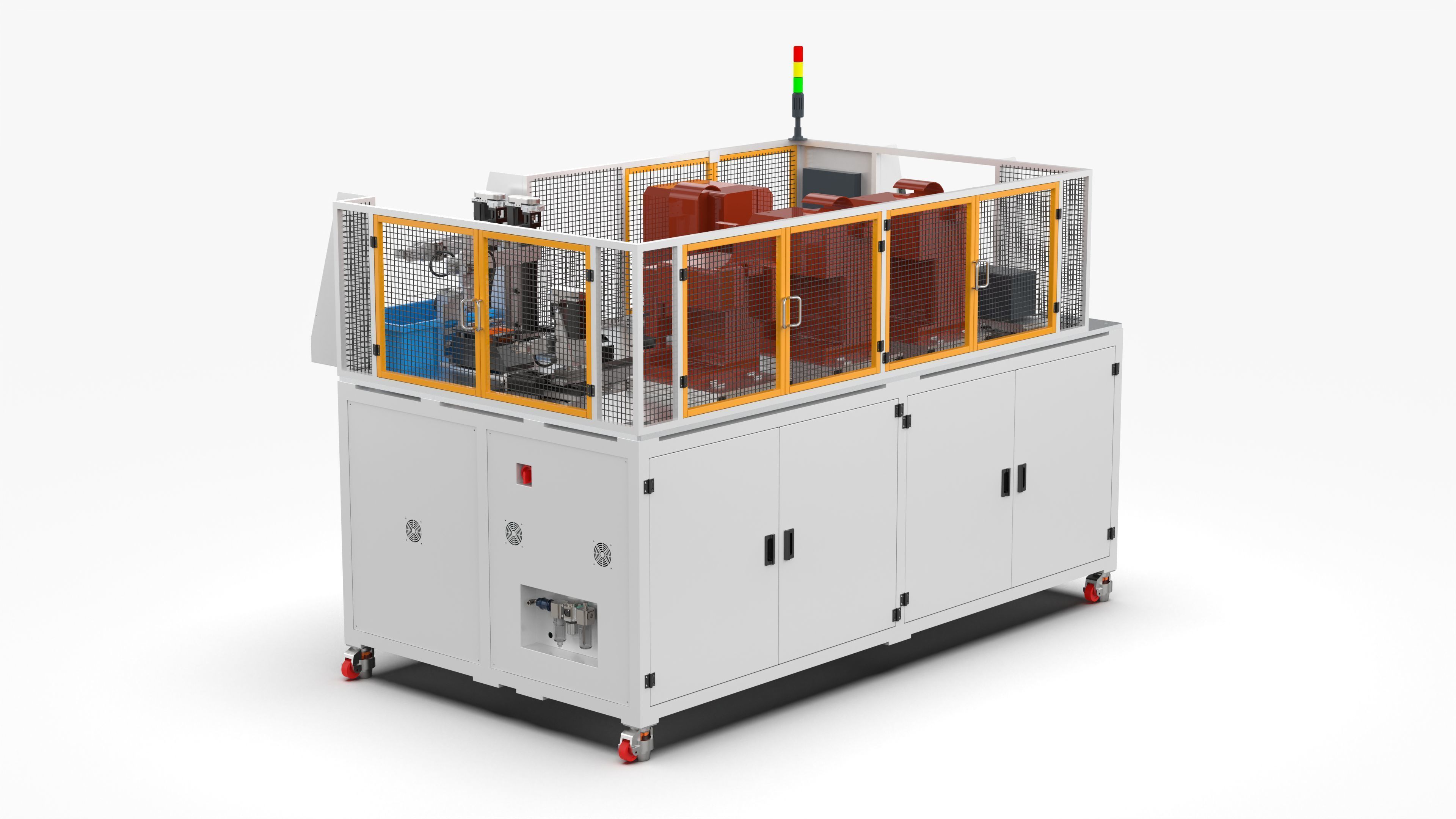 Automatic Wire Secondary Processing Equipment 3D model_3