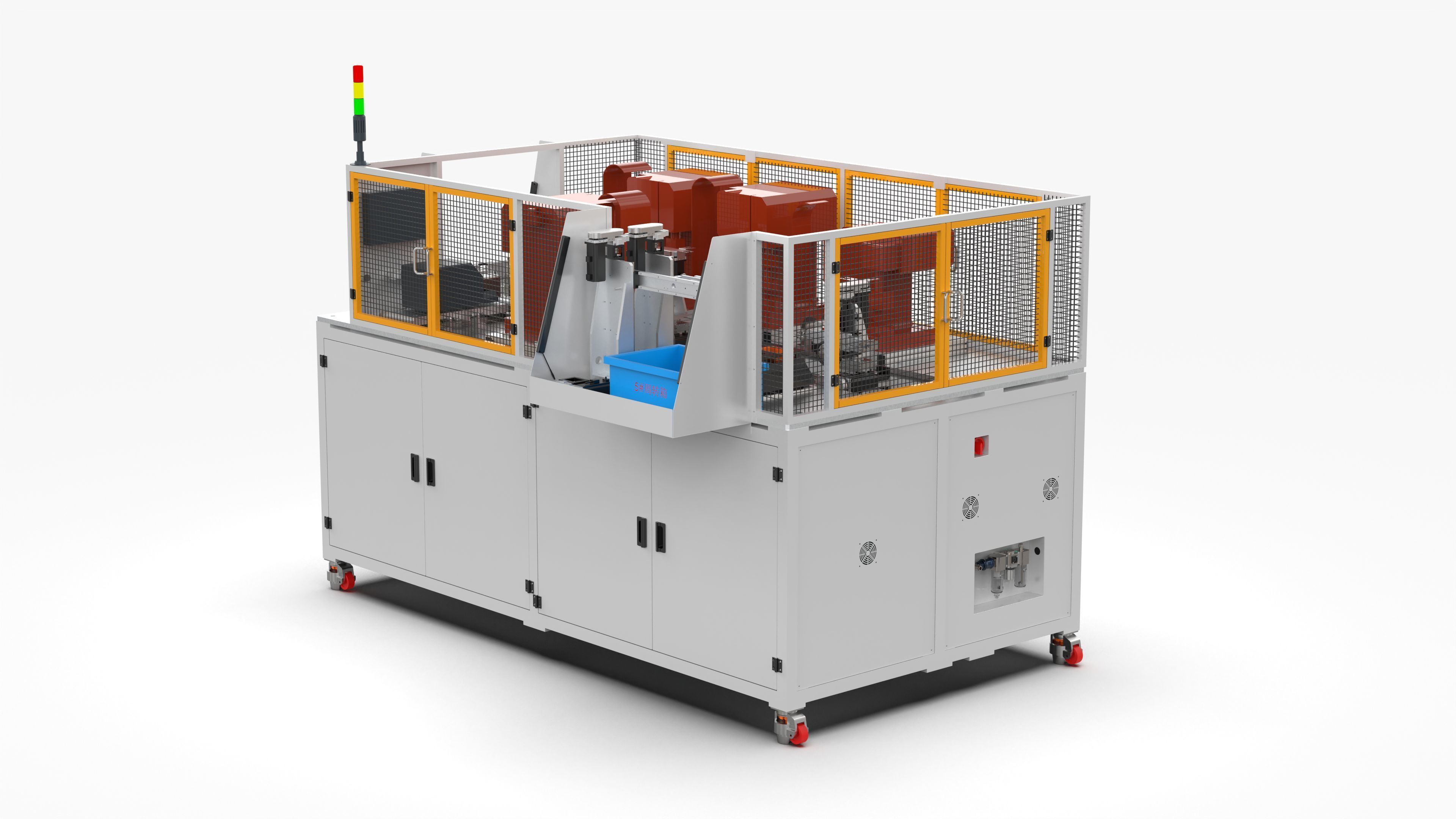 Automatic Wire Secondary Processing Equipment 3D model_4