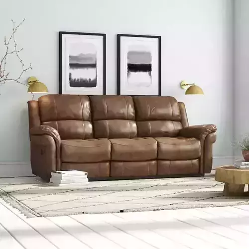 Arles Reclining Sofa - 3 Colour 3D model