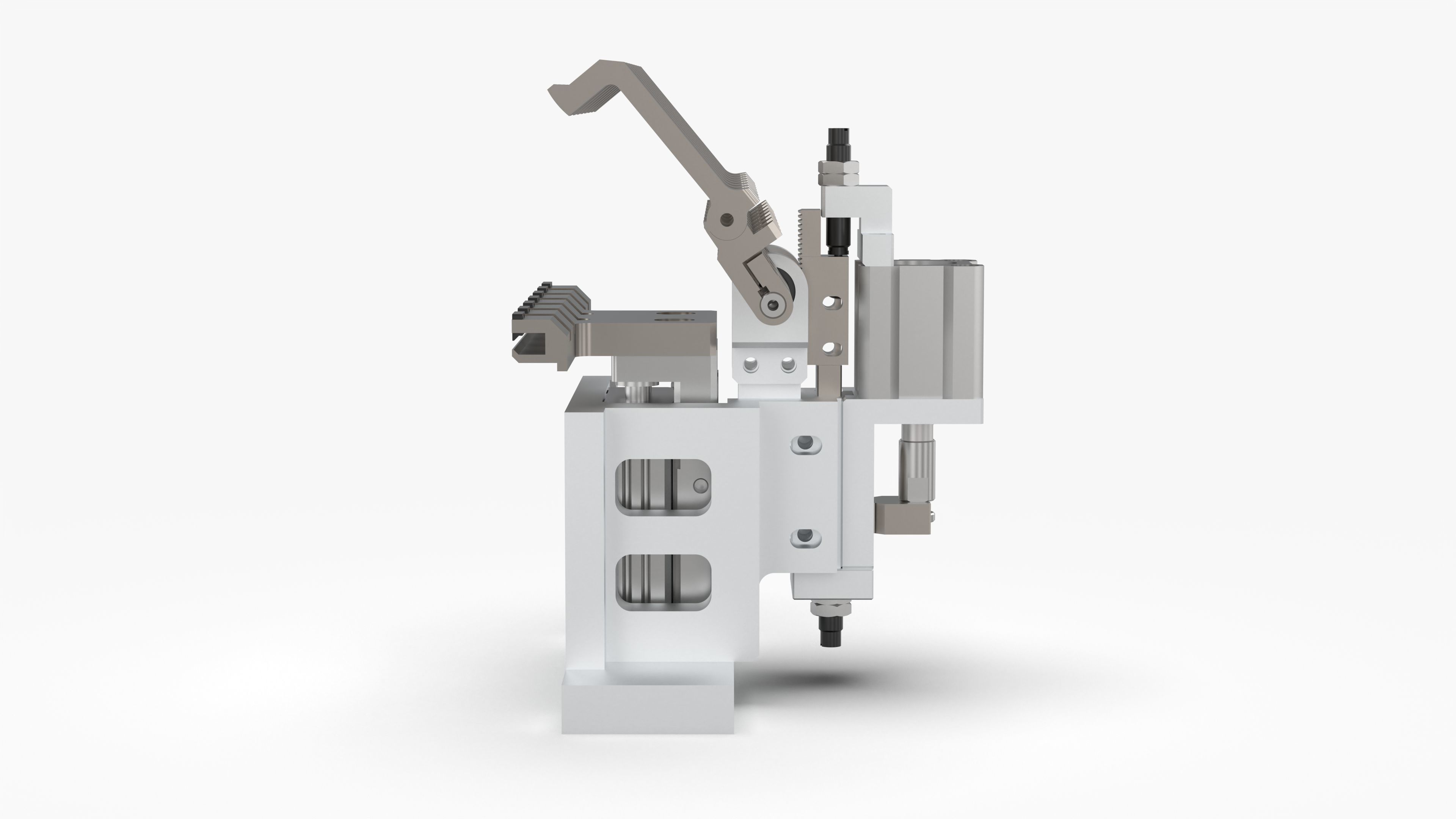 Rack and Pinion Gripper Mechanism 3D model_10
