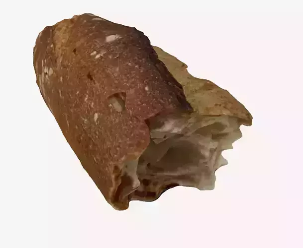 Piece of Bread 3D print model