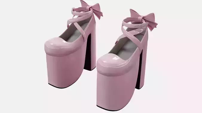Lolita Pink Shoes