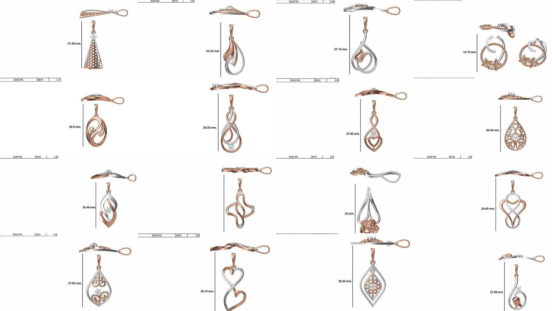 141 Light Weight Pendant STL OBJ FBX JCD Details Collection _9