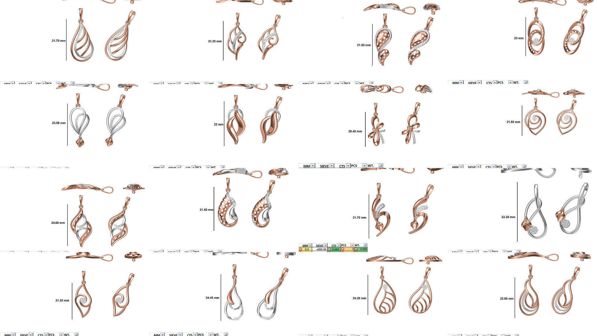 141 Light Weight Pendant STL OBJ FBX JCD Details Collection _3