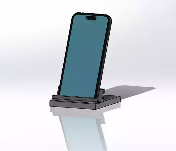 mobile phone stand Free 3D print model