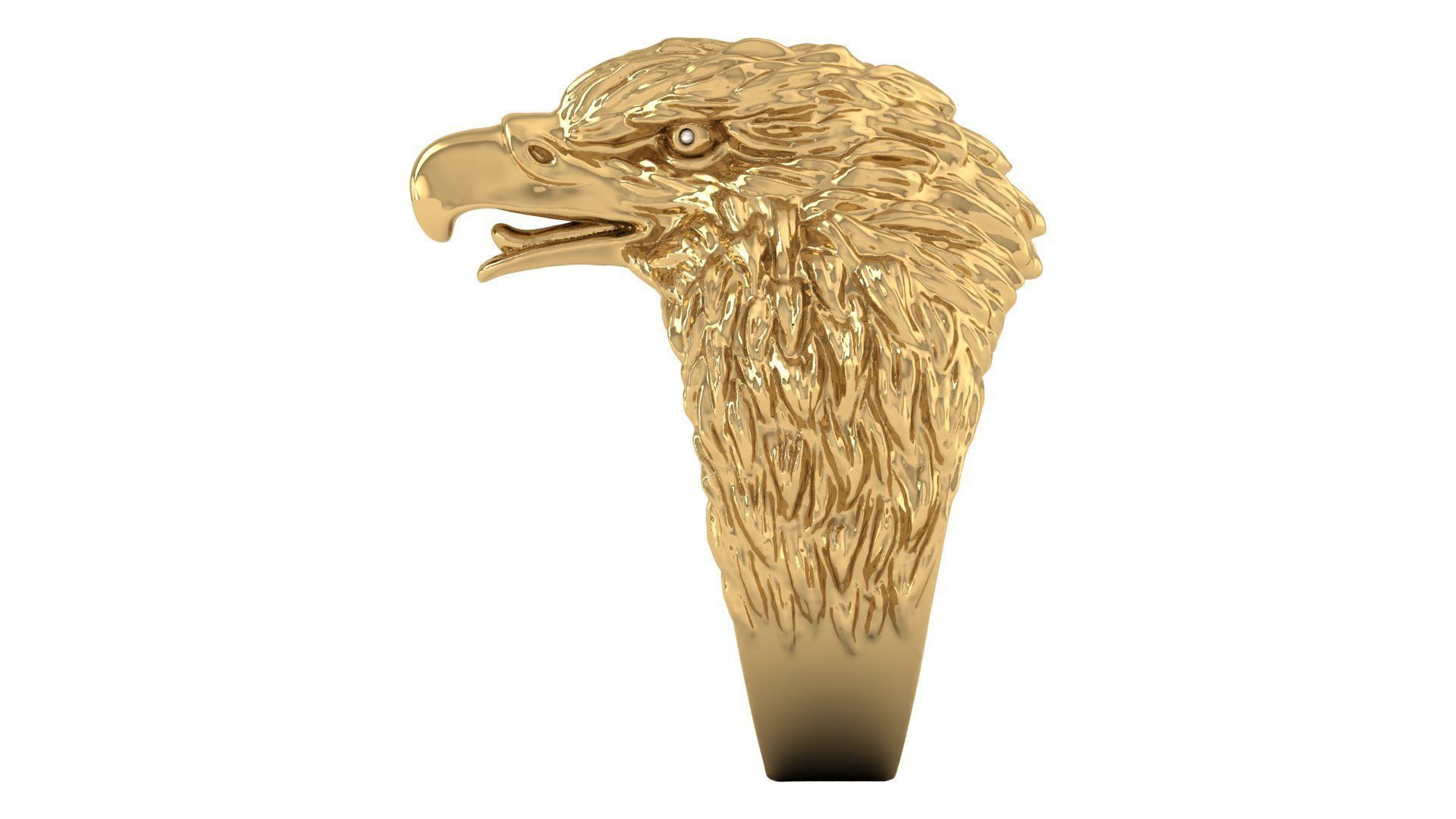 Eagle Ring 3D print model_12